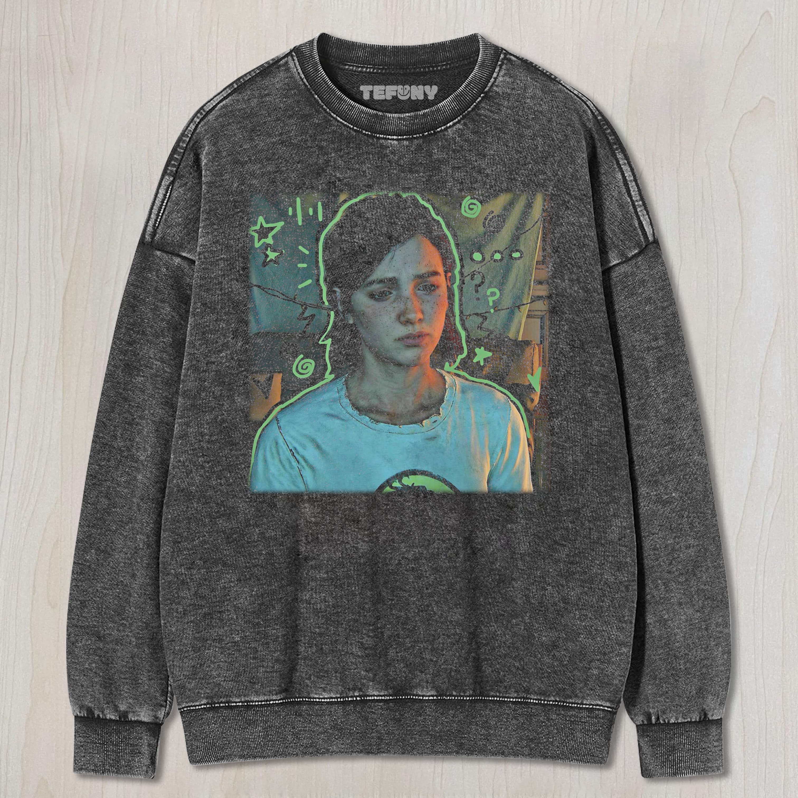 THE LAST OF US ELLIE V4 UNISEX TEE, TANK TOP, LAYERED LS, SWEATSHIRT & HOODIE