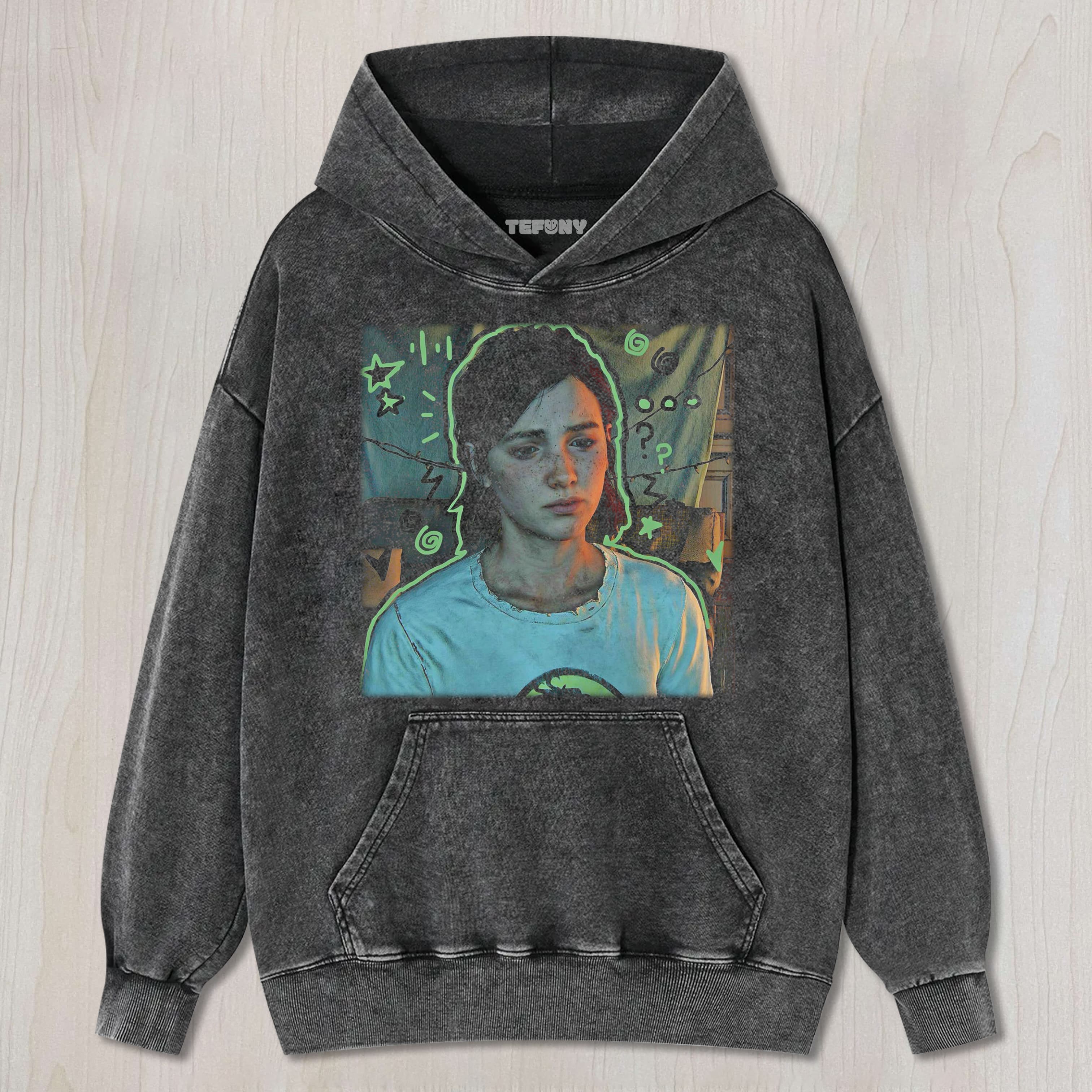 THE LAST OF US ELLIE V4 UNISEX TEE, TANK TOP, LAYERED LS, SWEATSHIRT & HOODIE