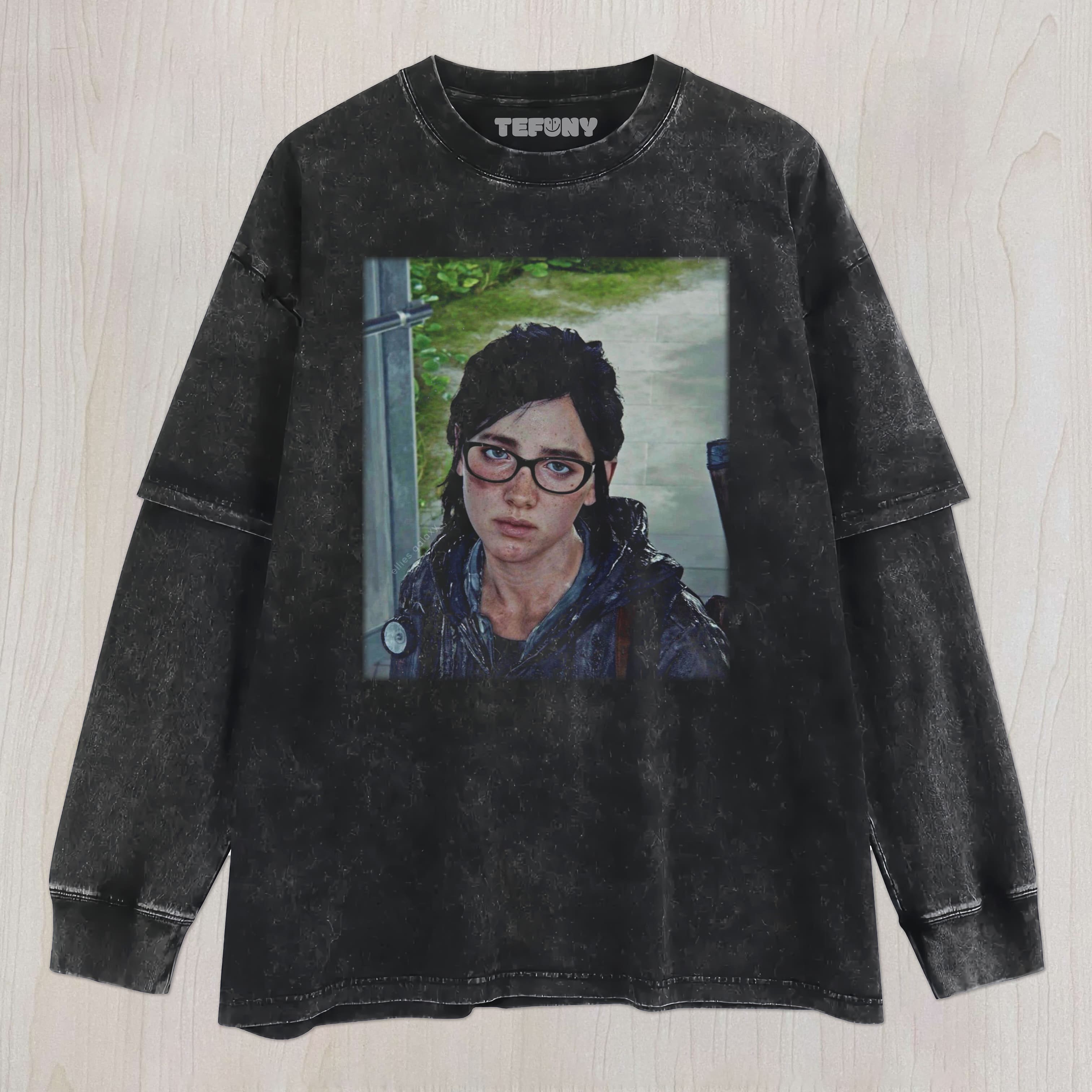 THE LAST OF US ELLIE V5 UNISEX TEE, TANK TOP, LAYERED LS, SWEATSHIRT & HOODIE