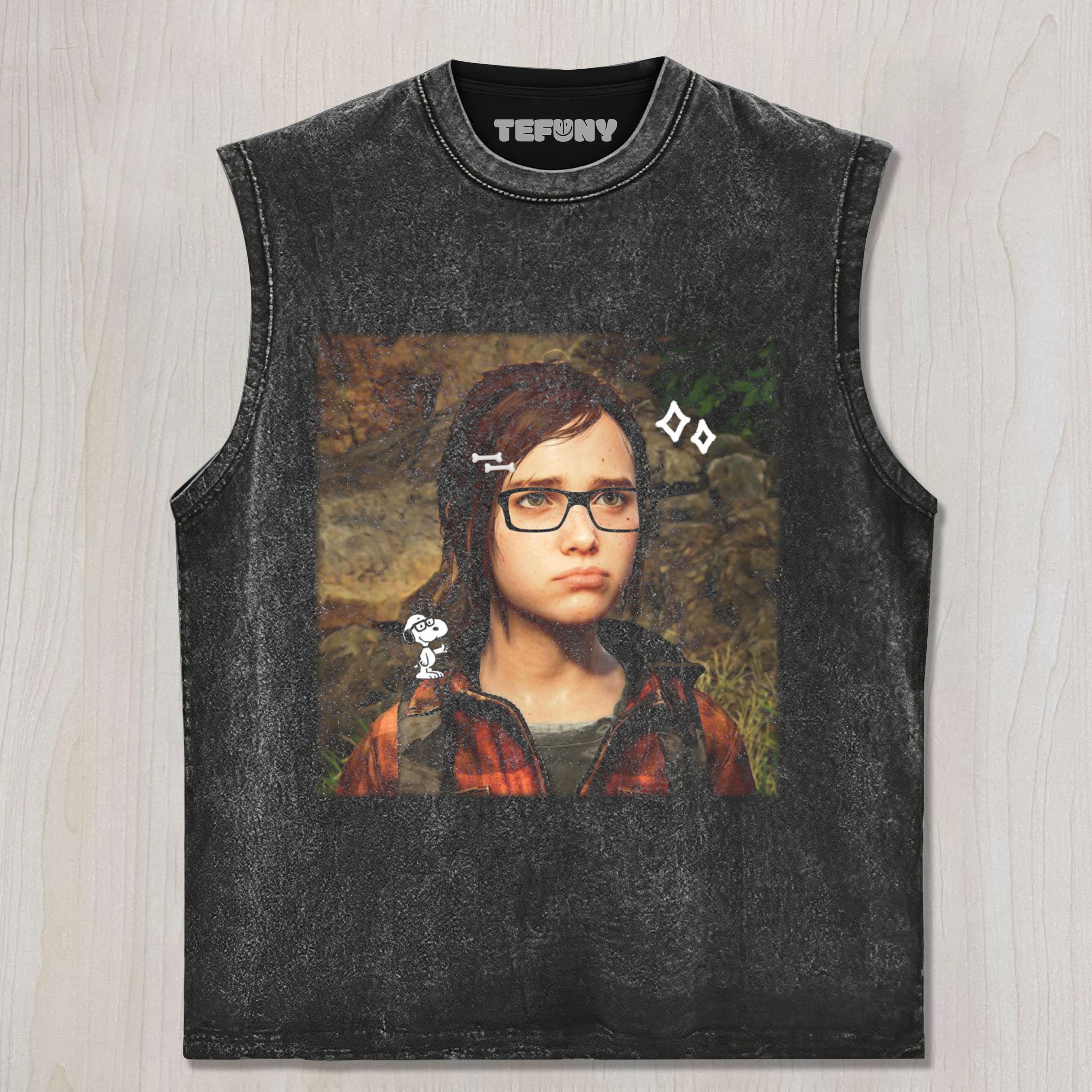 THE LAST OF US ELLIE V7 UNISEX TEE, TANK TOP, LAYERED LS, SWEATSHIRT & HOODIE