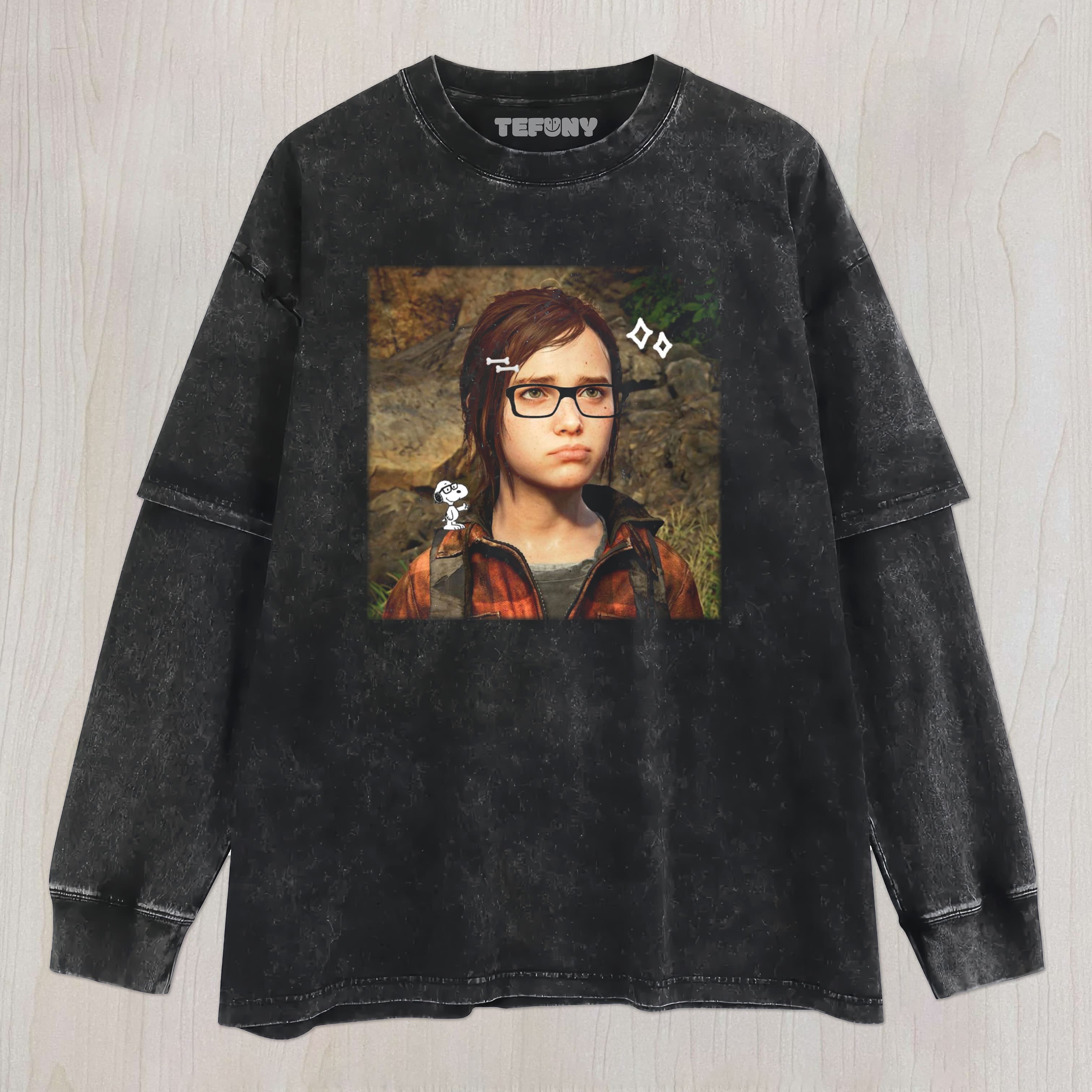 THE LAST OF US ELLIE V7 UNISEX TEE, TANK TOP, LAYERED LS, SWEATSHIRT & HOODIE