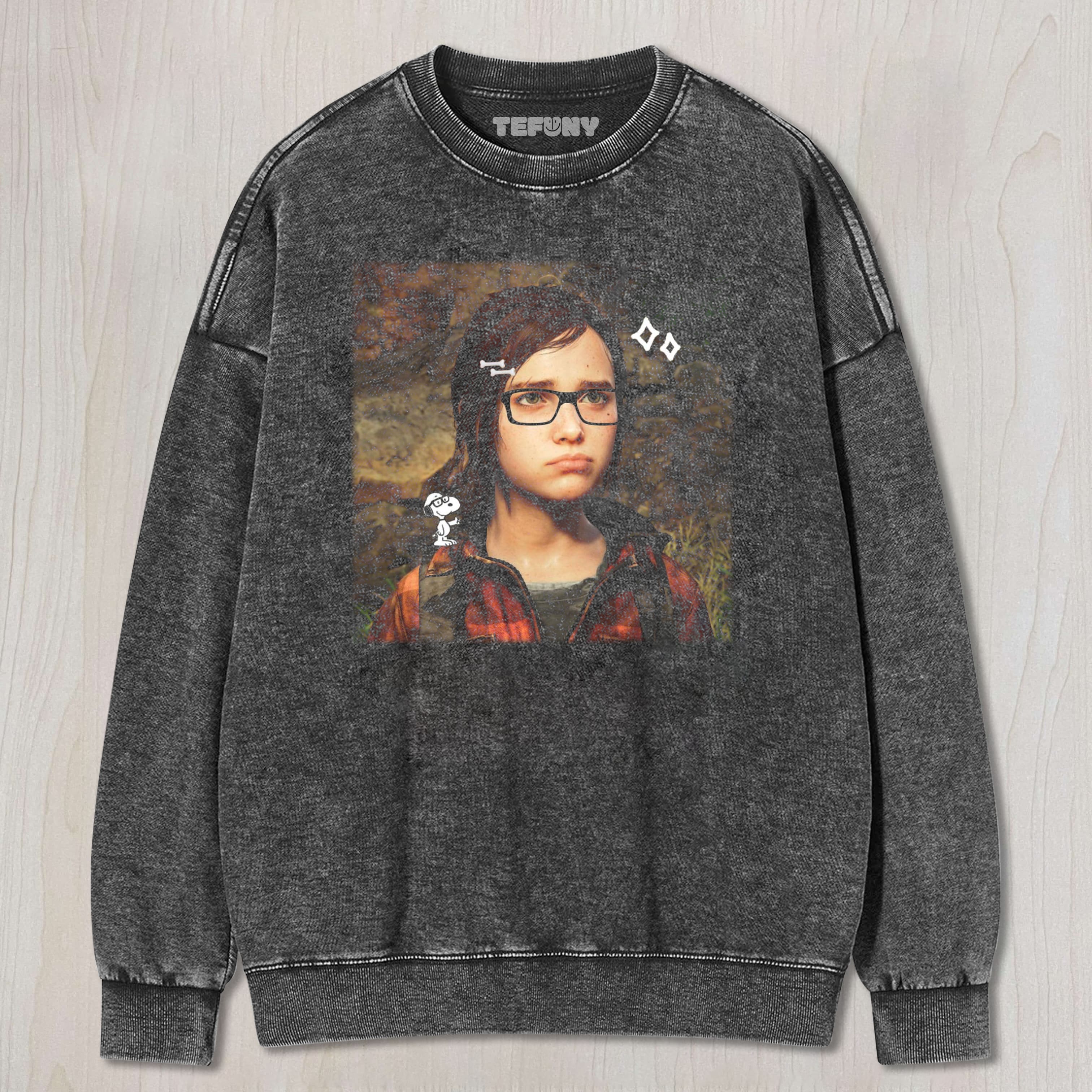 THE LAST OF US ELLIE V7 UNISEX TEE, TANK TOP, LAYERED LS, SWEATSHIRT & HOODIE