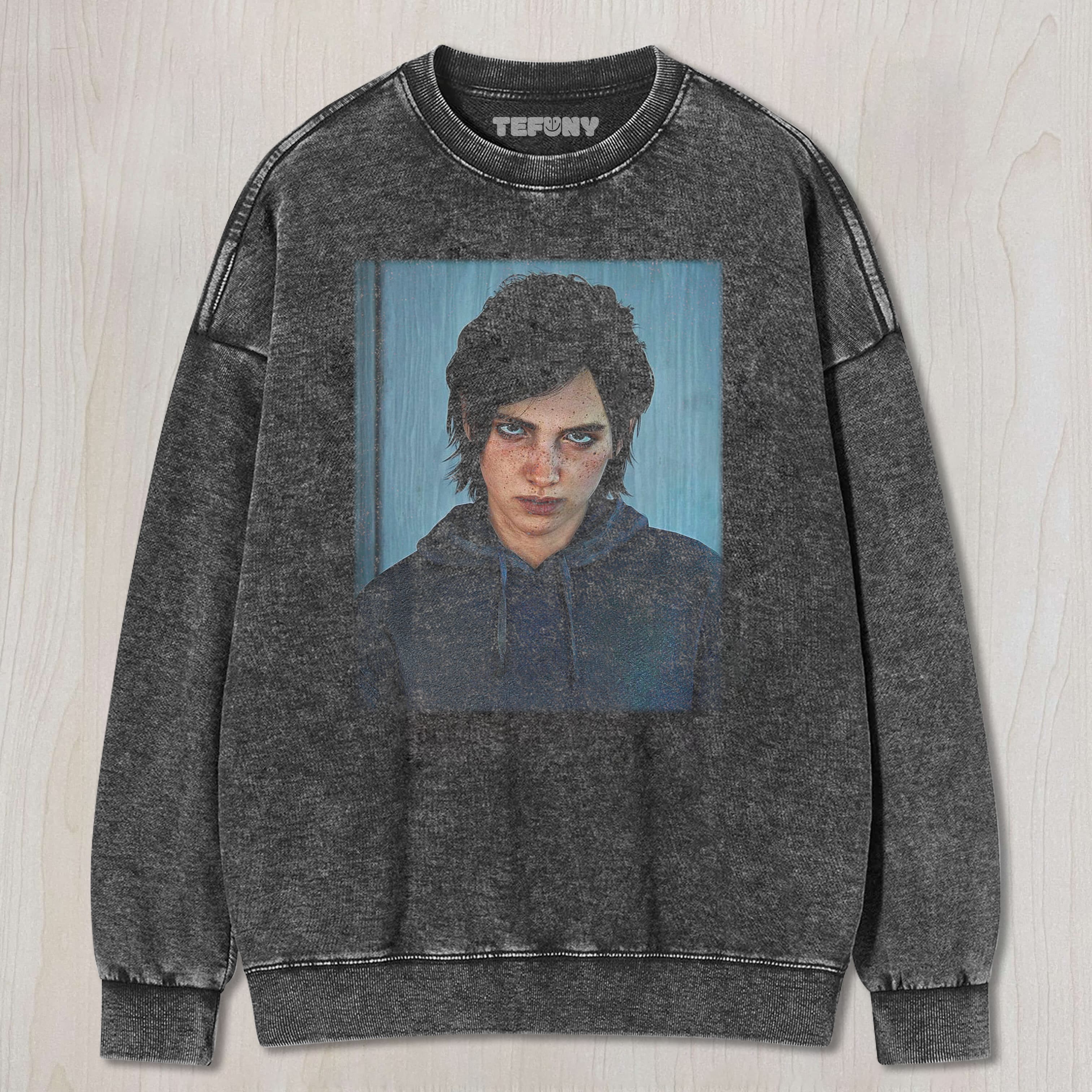 THE LAST OF US ELLIE V8 UNISEX TEE, TANK TOP, LAYERED LS, SWEATSHIRT & HOODIE