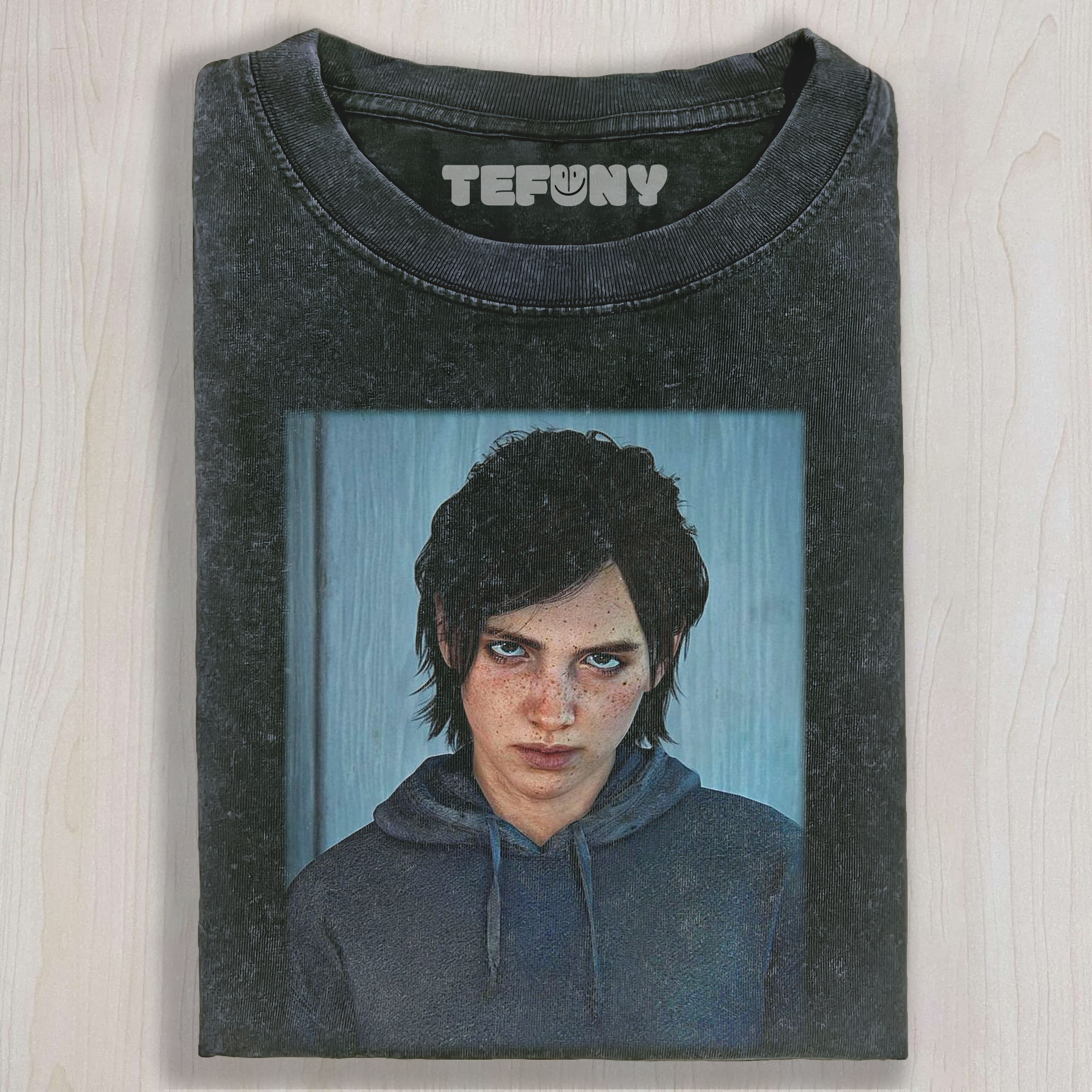 THE LAST OF US ELLIE V8 UNISEX TEE, TANK TOP, LAYERED LS, SWEATSHIRT & HOODIE