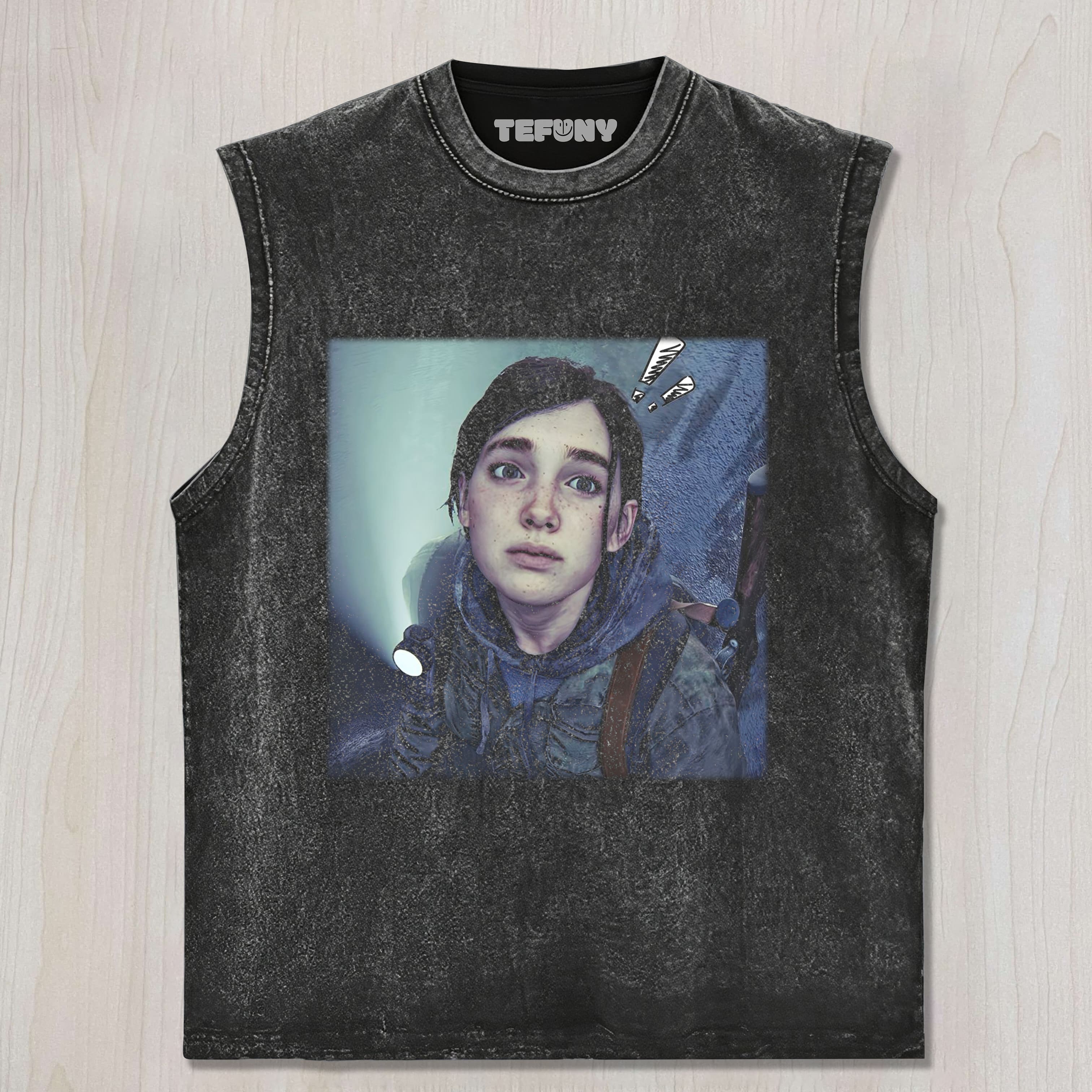 THE LAST OF US ELLIE V9 UNISEX TEE, TANK TOP, LAYERED LS, SWEATSHIRT & HOODIE