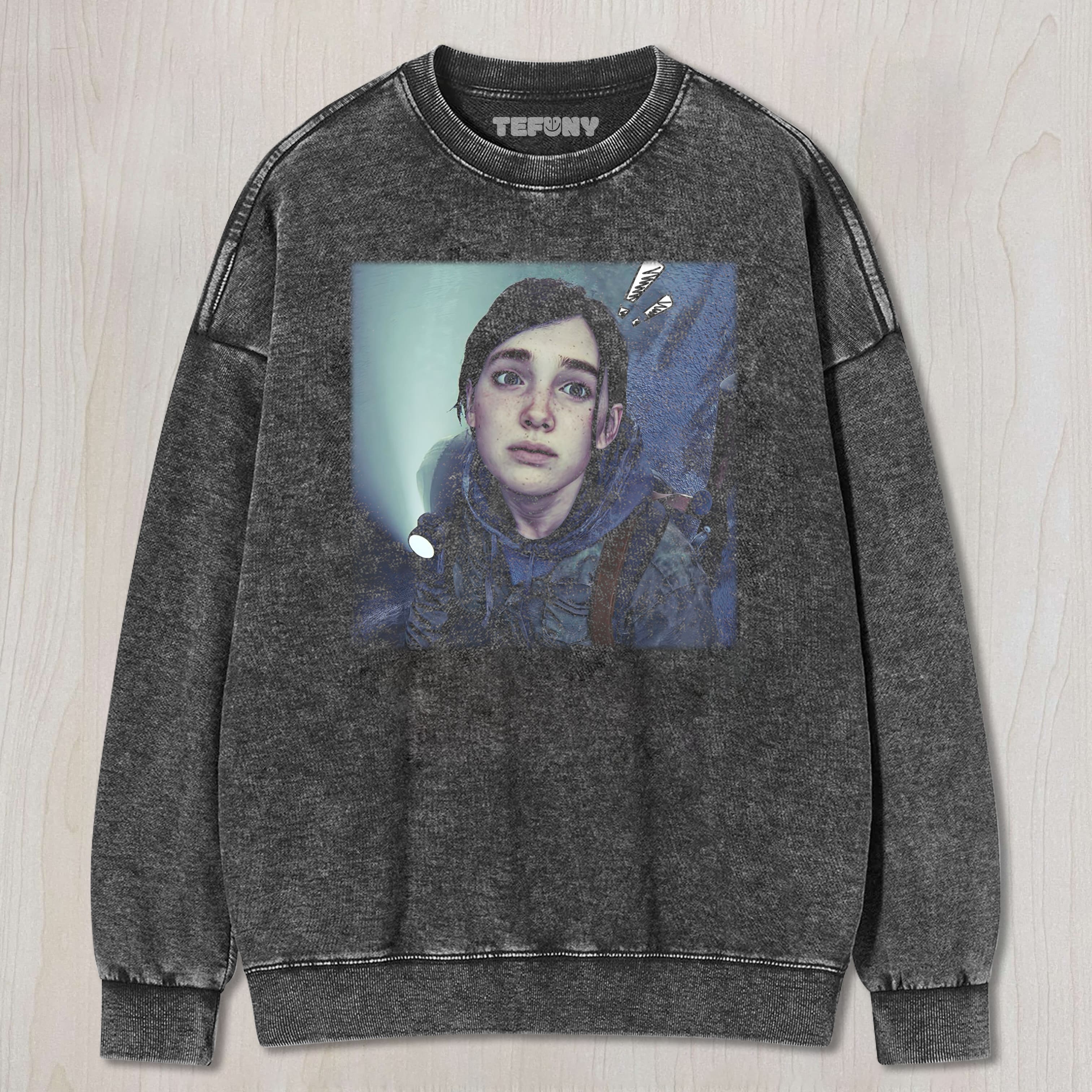 THE LAST OF US ELLIE V9 UNISEX TEE, TANK TOP, LAYERED LS, SWEATSHIRT & HOODIE