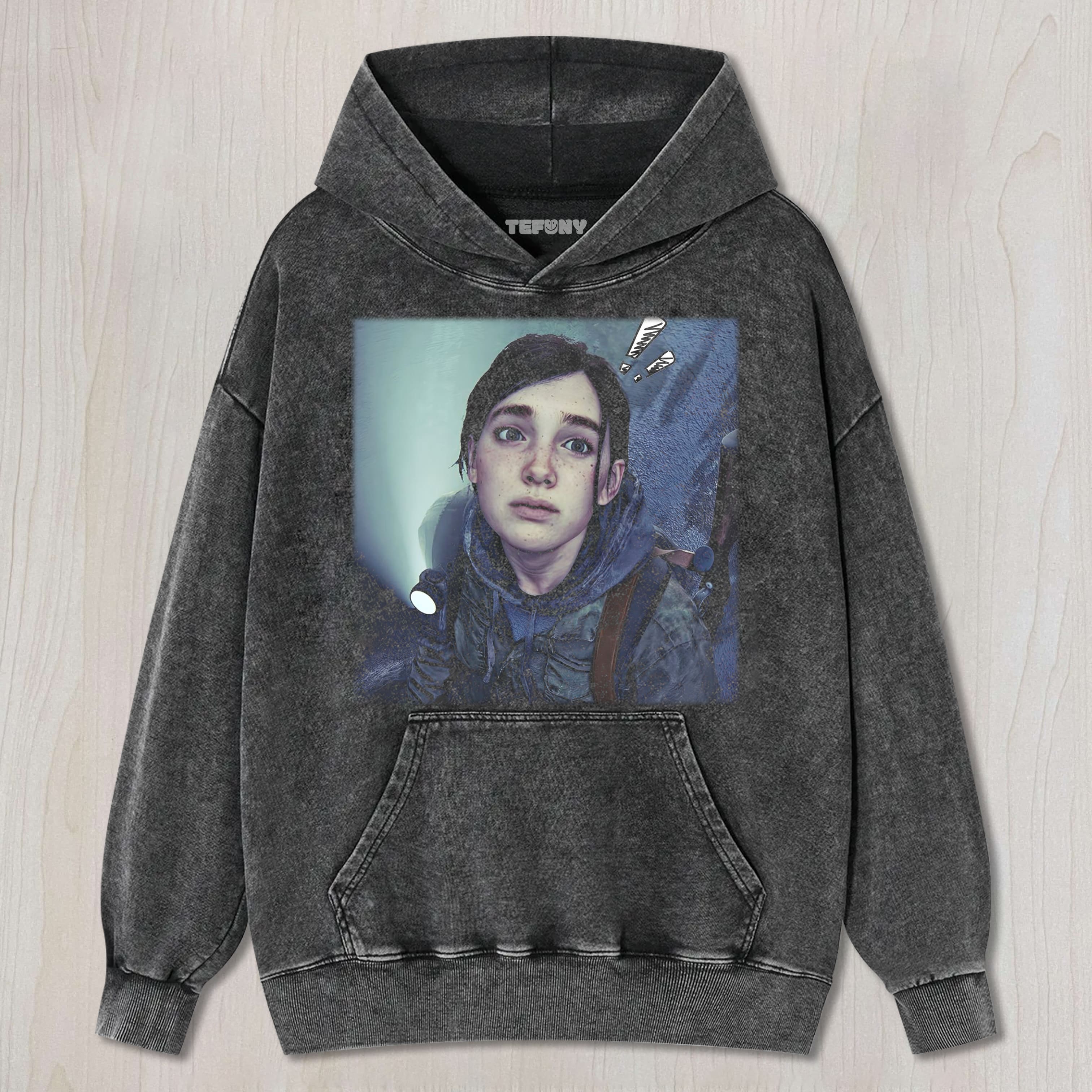 THE LAST OF US ELLIE V9 UNISEX TEE, TANK TOP, LAYERED LS, SWEATSHIRT & HOODIE