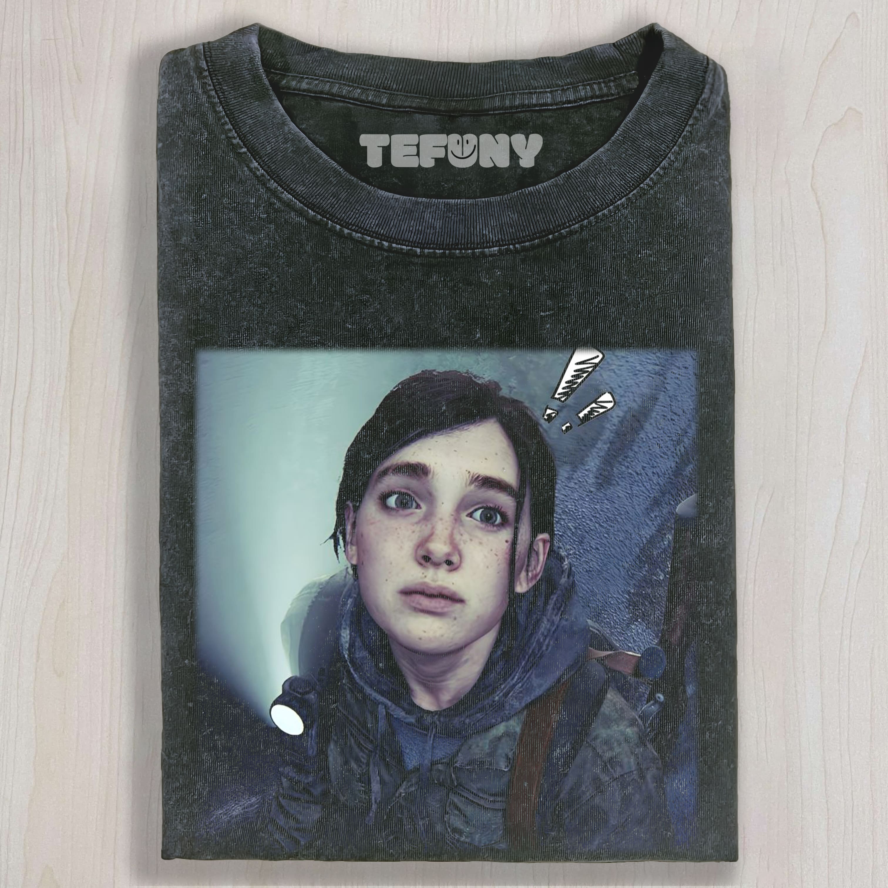 THE LAST OF US ELLIE V9 UNISEX TEE, TANK TOP, LAYERED LS, SWEATSHIRT & HOODIE