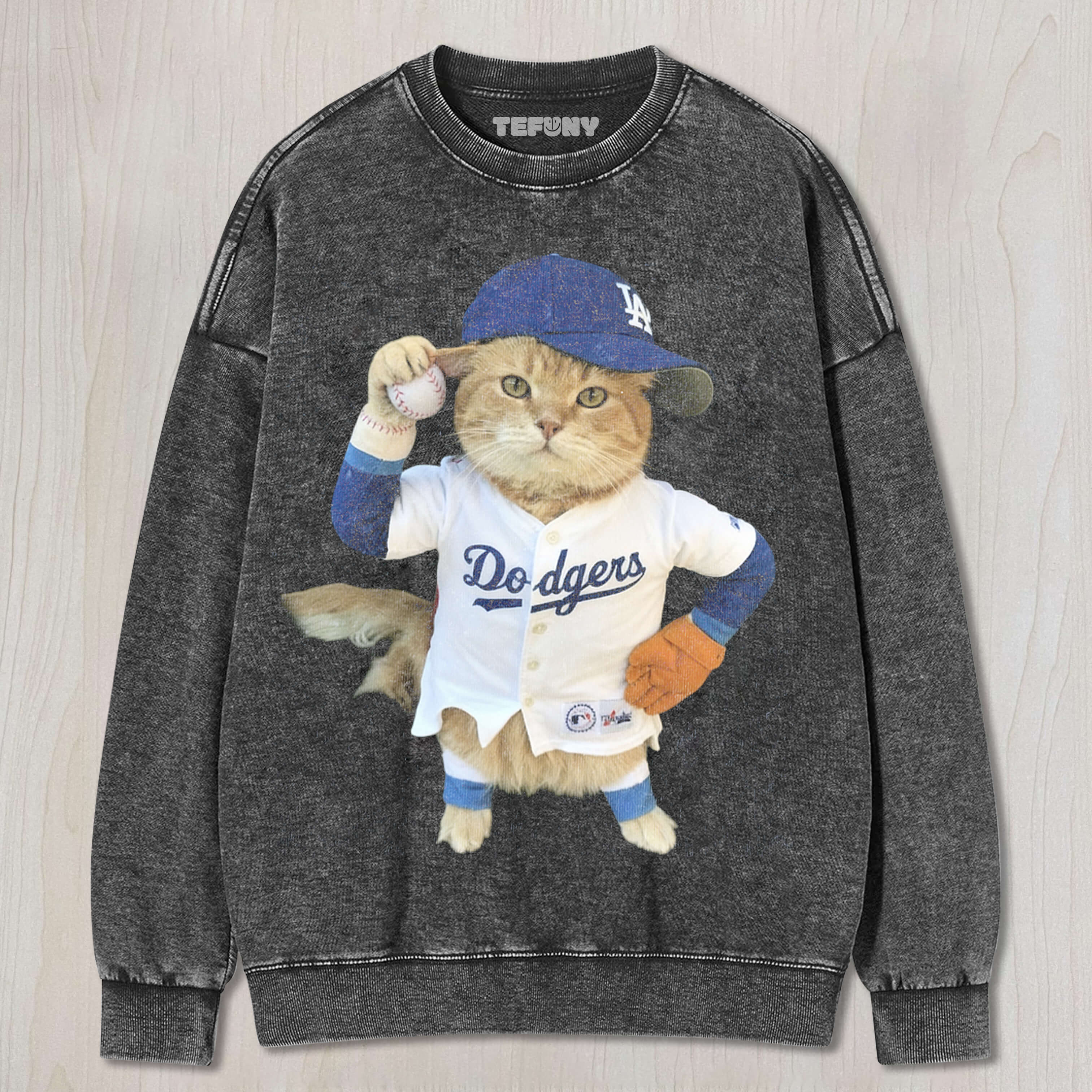 THE LOS ANGELES DODGERS' CATS TEE & SWEAT & HOOD