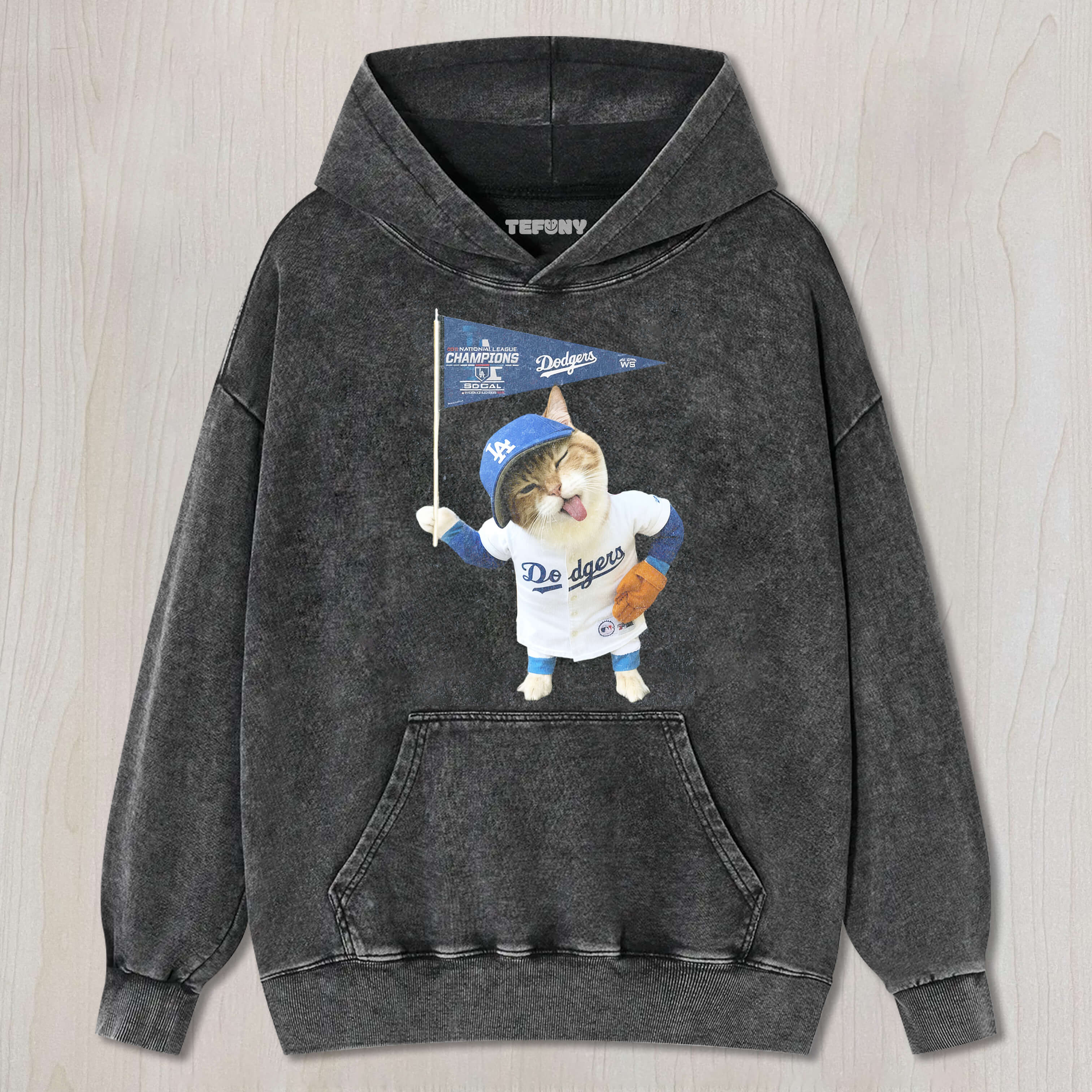 THE LOS ANGELES DODGERS' CATS TEE & SWEAT & HOOD V2