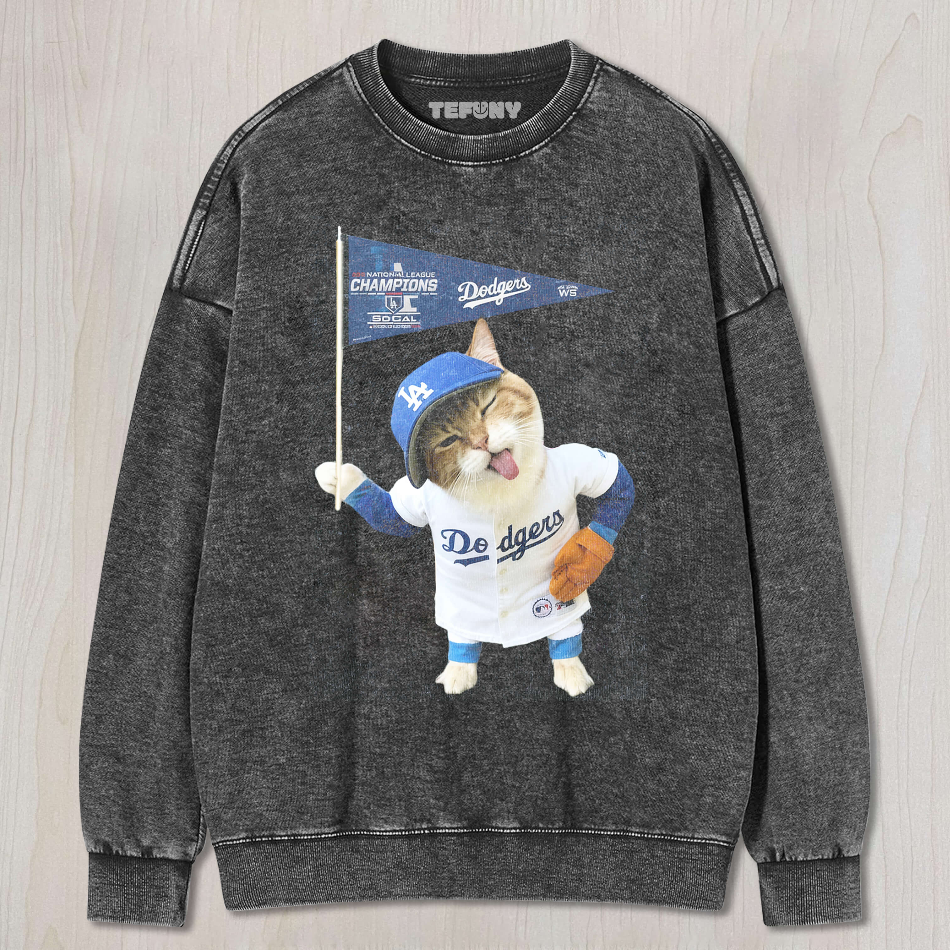 THE LOS ANGELES DODGERS' CATS TEE & SWEAT & HOOD V2