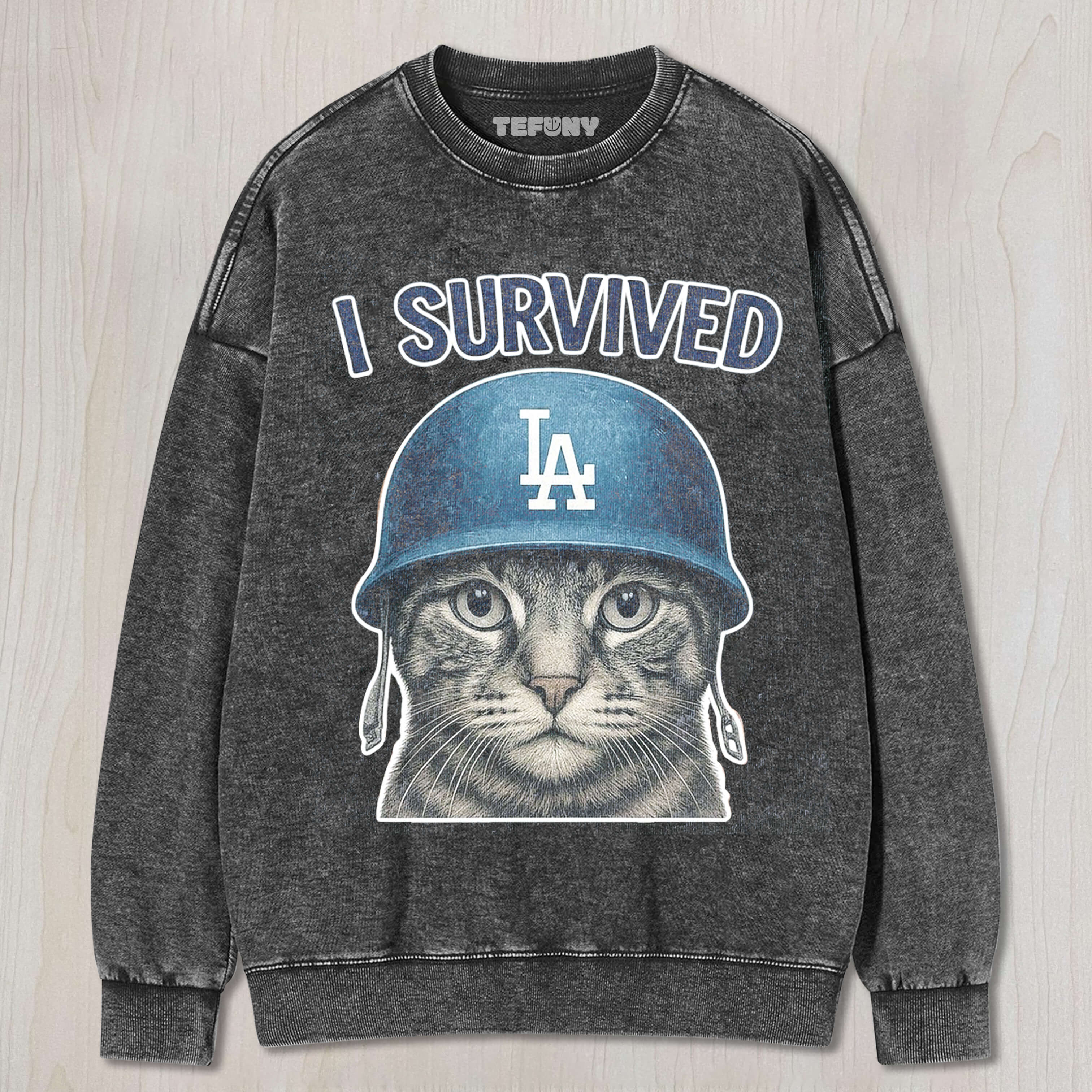 THE LOS ANGELES DODGERS' CATS TEE & SWEAT & HOOD V4