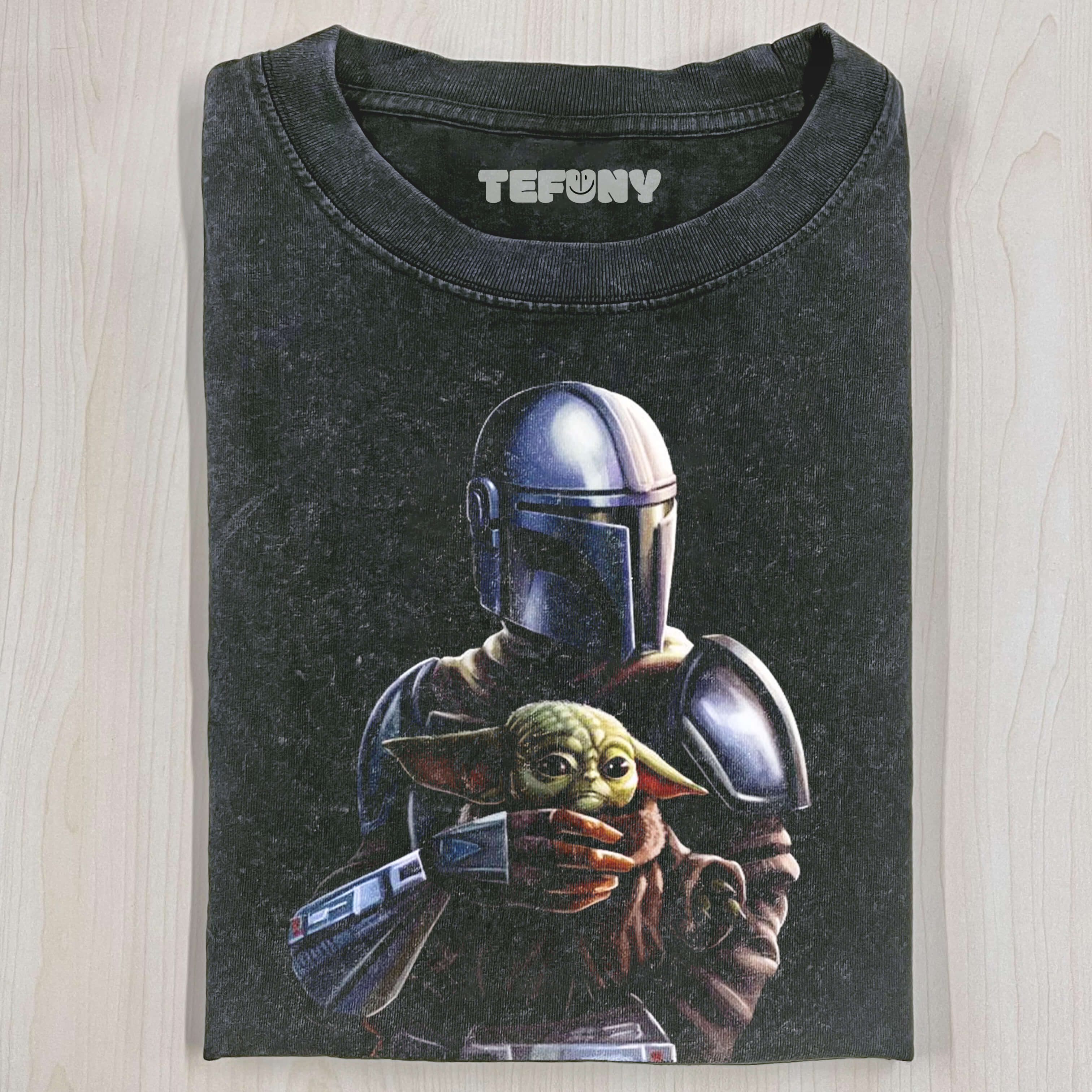 THE MANDALORIAN GROGU VINTAGE T-SHIRT