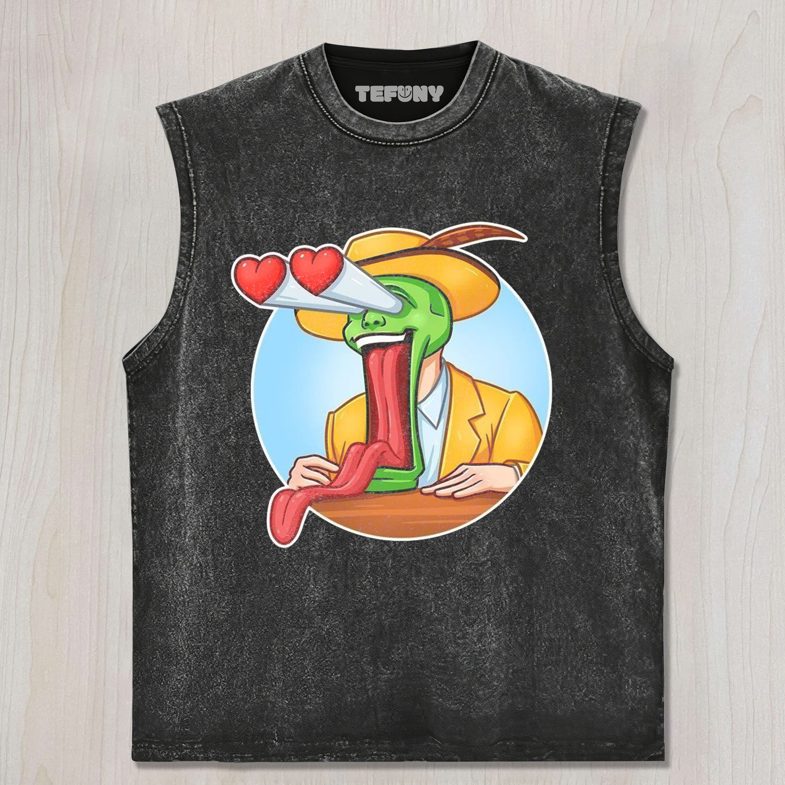 THE MASK CARTOON UNISEX TEE, TANK TOP, LAYERED LS, SWEATSHIRT & HOODIE
