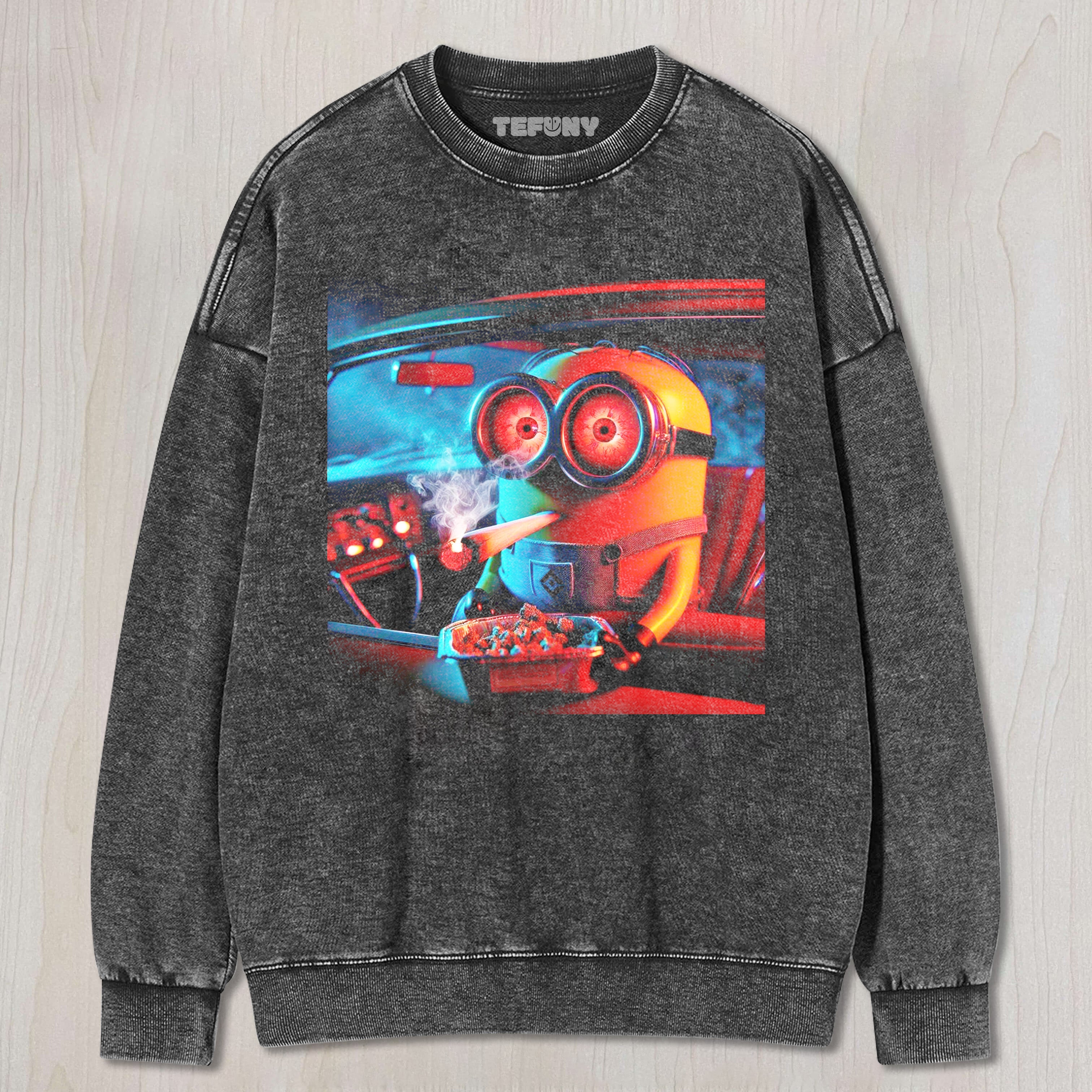 THE MINIONS ARE SMOKING IN THE CAR T-SHIRT & LONG SLEEVES & HOODIES