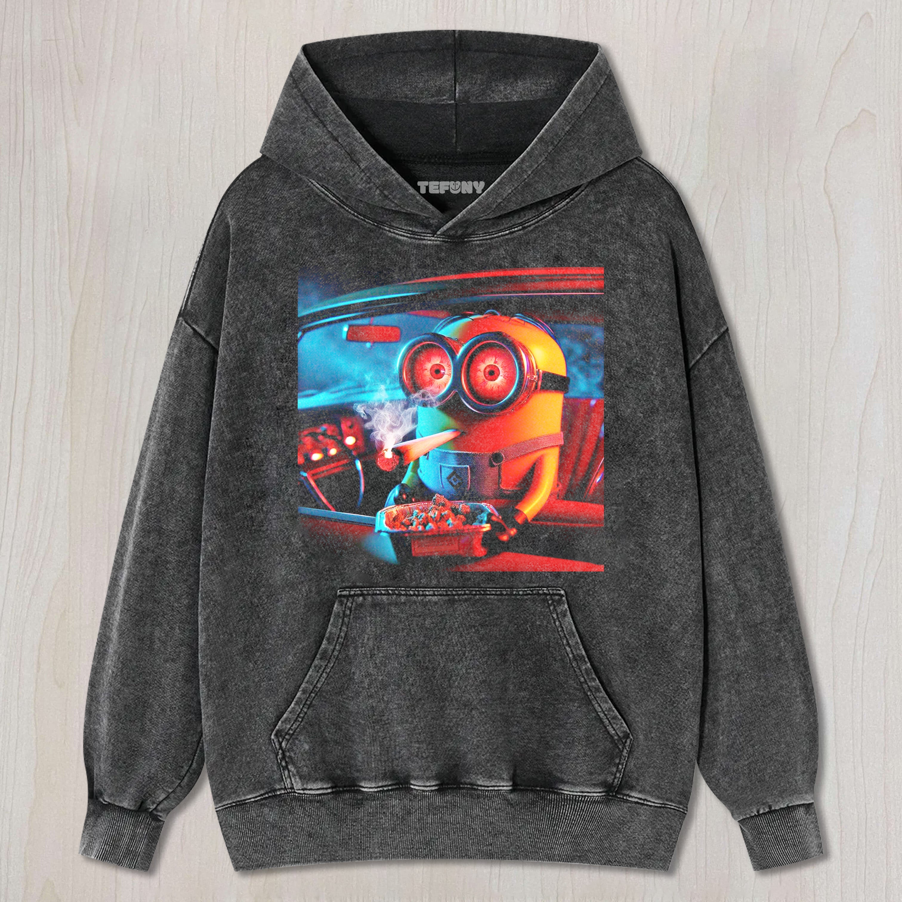 THE MINIONS ARE SMOKING IN THE CAR T-SHIRT & LONG SLEEVES & HOODIES