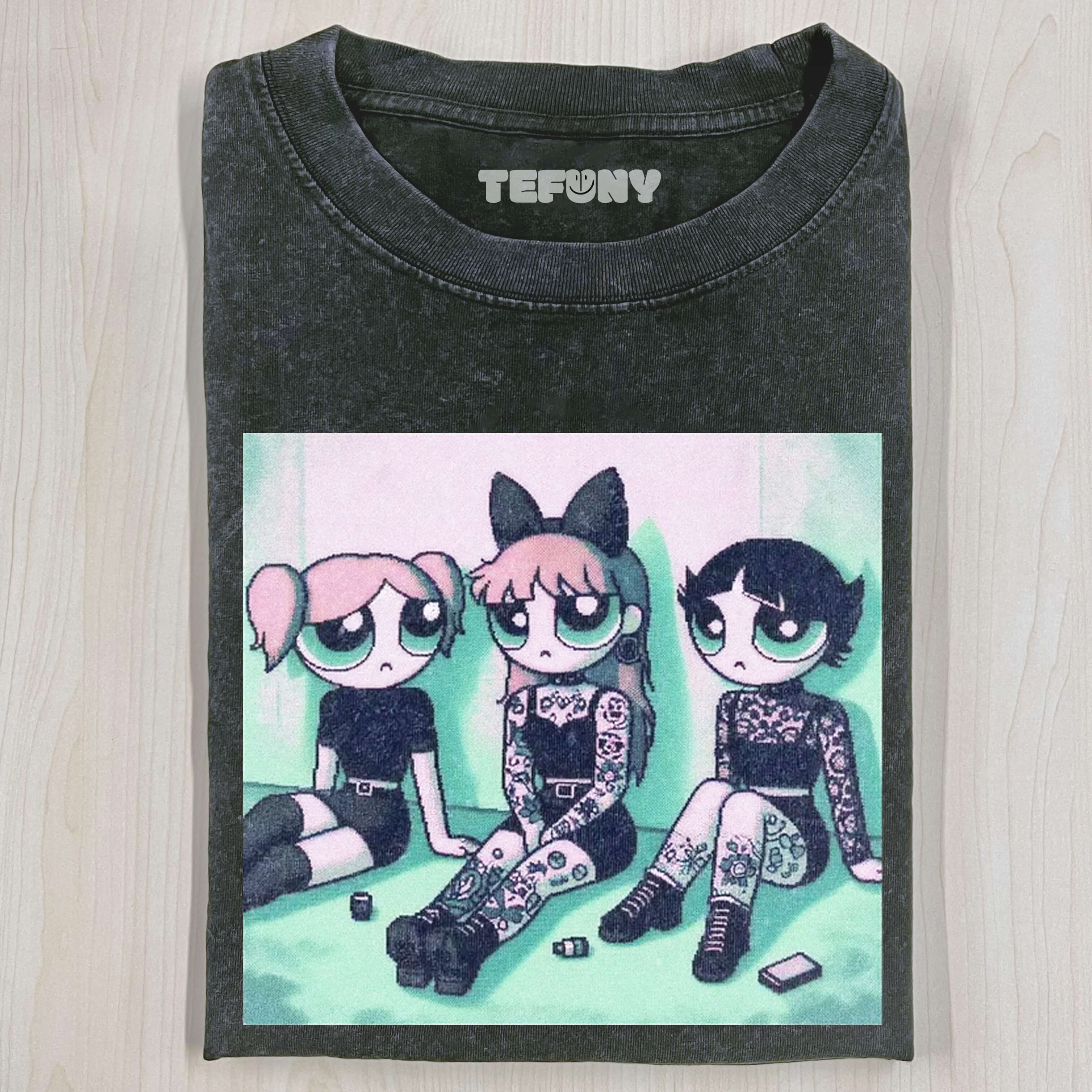 THE POWERPUFF GIRLS T-SHIRT 1.0
