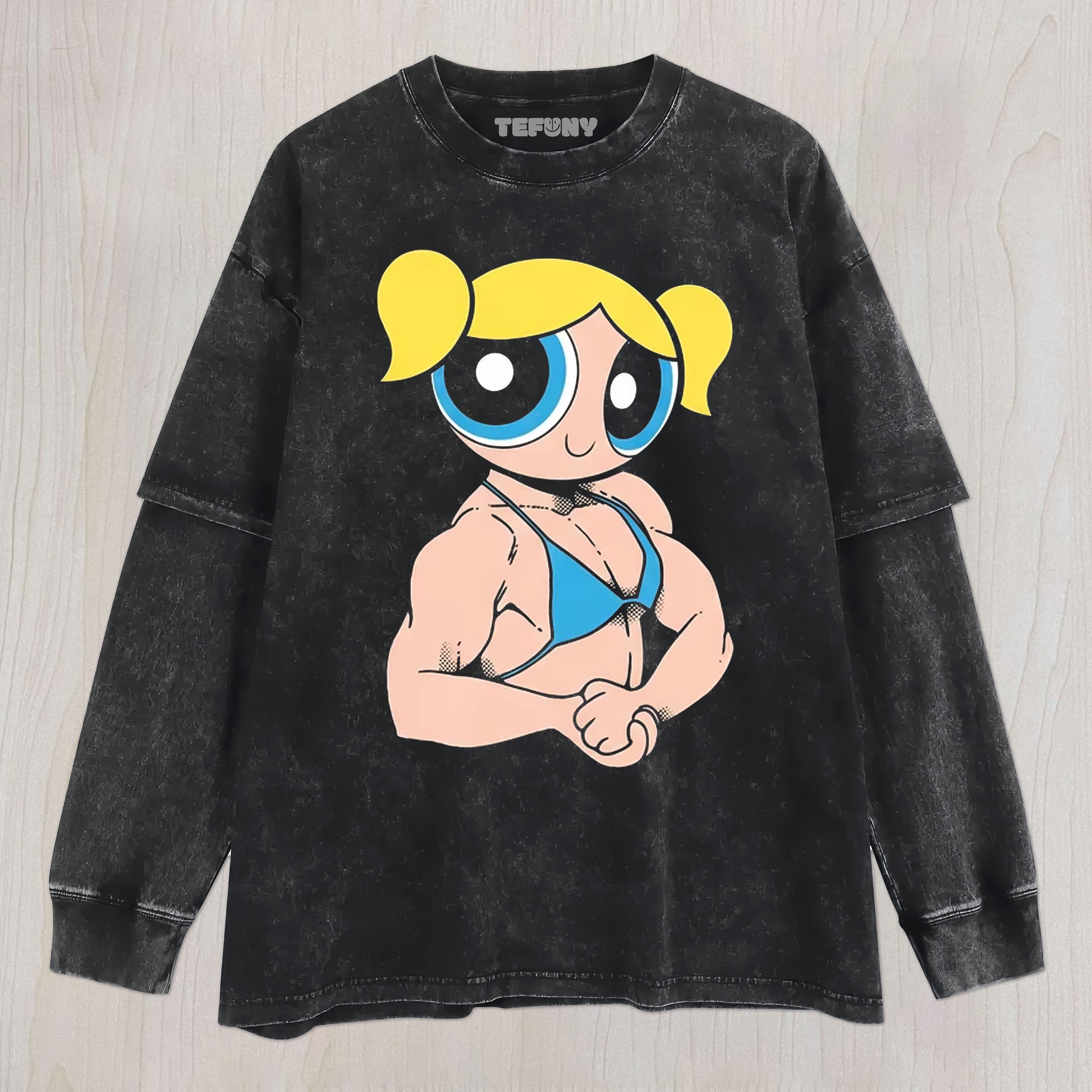 THE POWERPUFF GIRLS V1 UNISEX TEE, TANK TOP, LAYERED LS, SWEATSHIRT & HOODIE