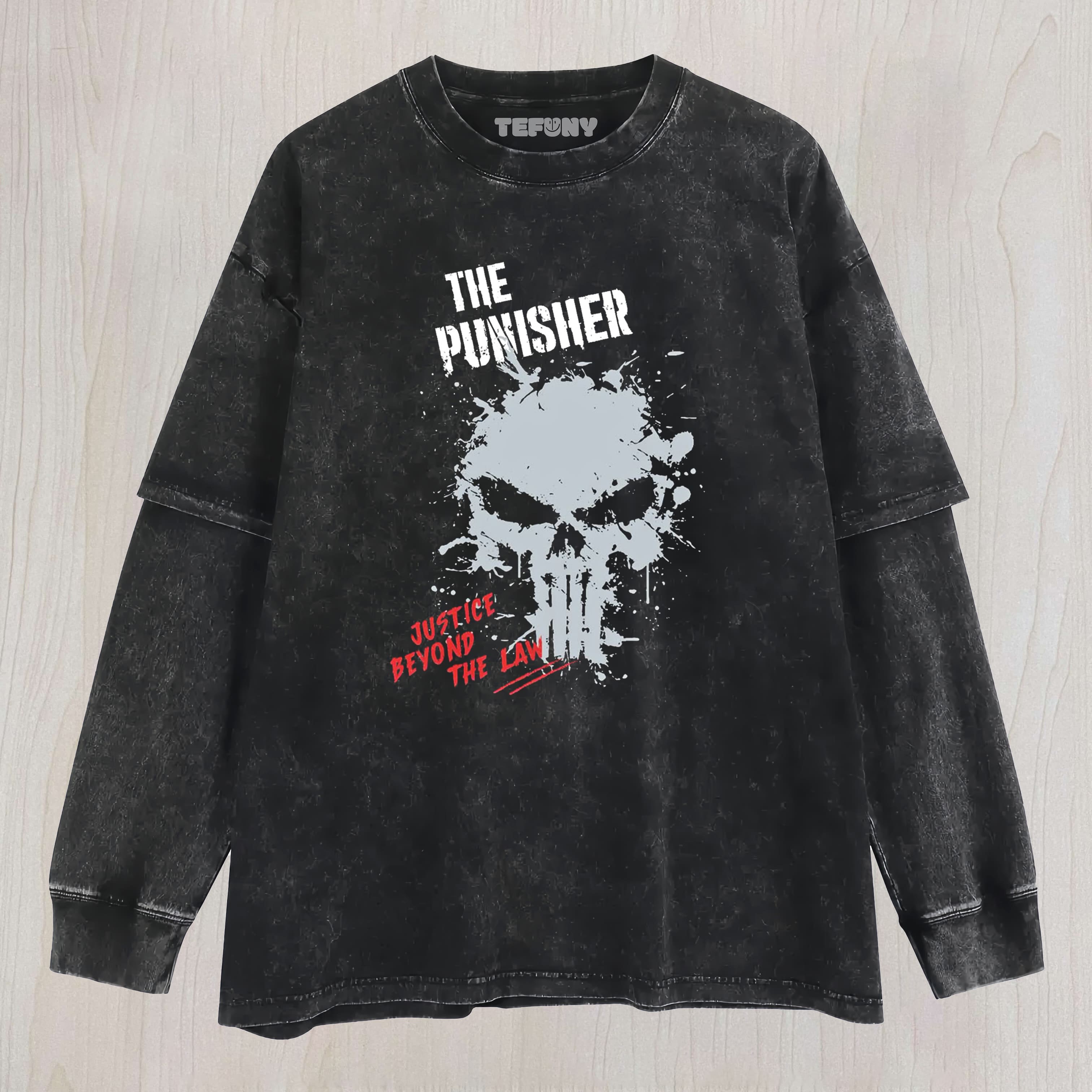 THE PUNISHER V1 LAYERED LONG SLEEVE