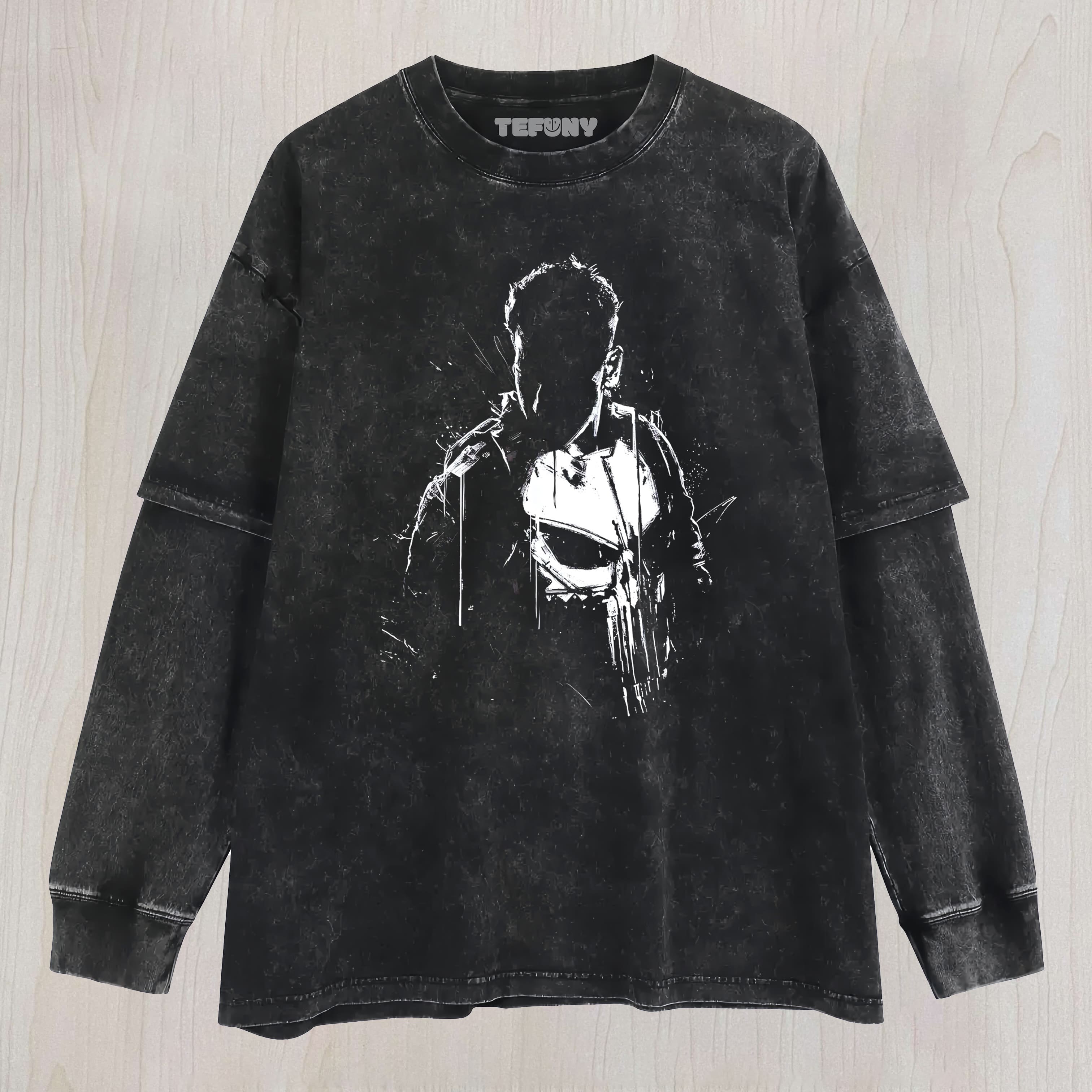 THE PUNISHER V2 LAYERED LONG SLEEVE