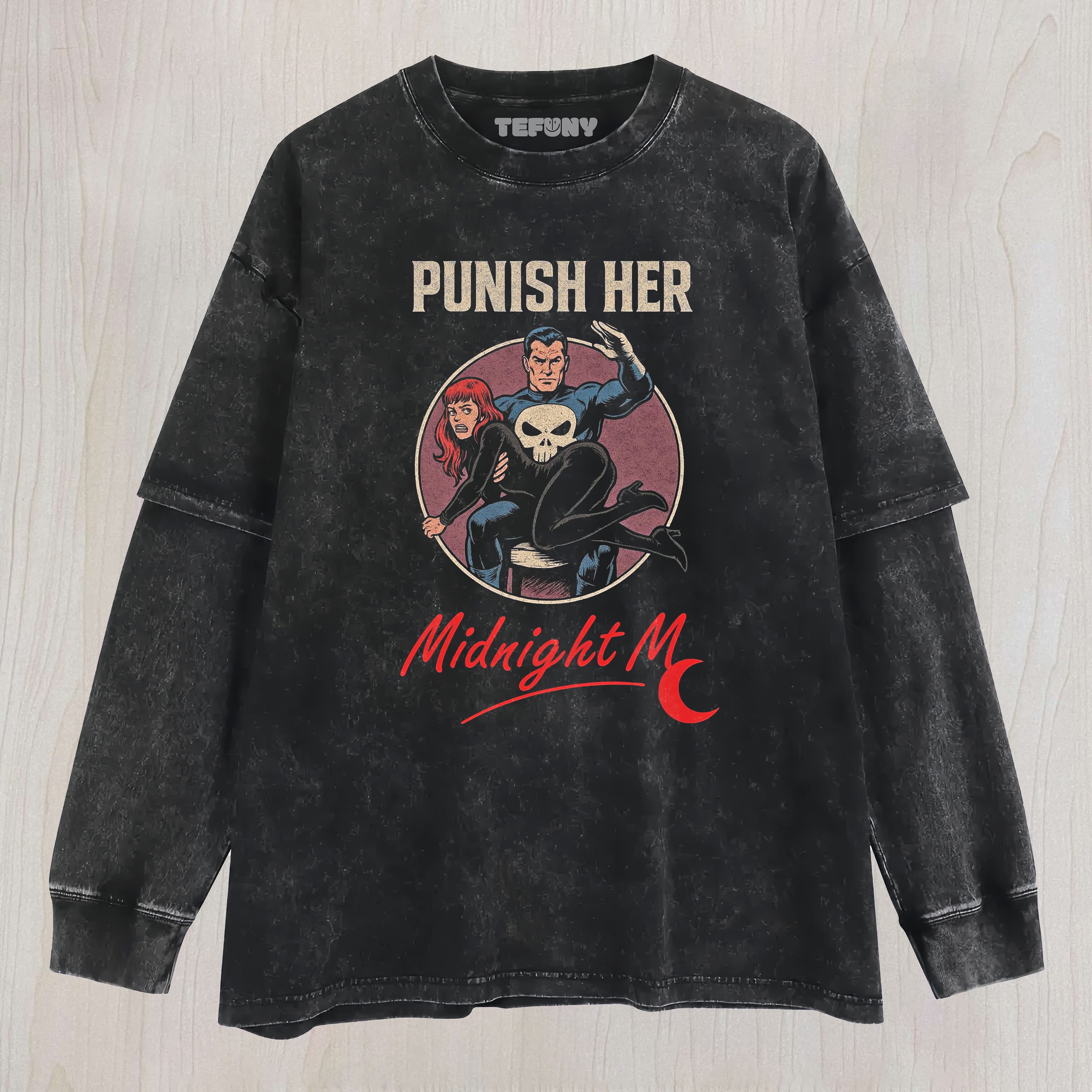 THE PUNISHER V4 LAYERED LONG SLEEVE