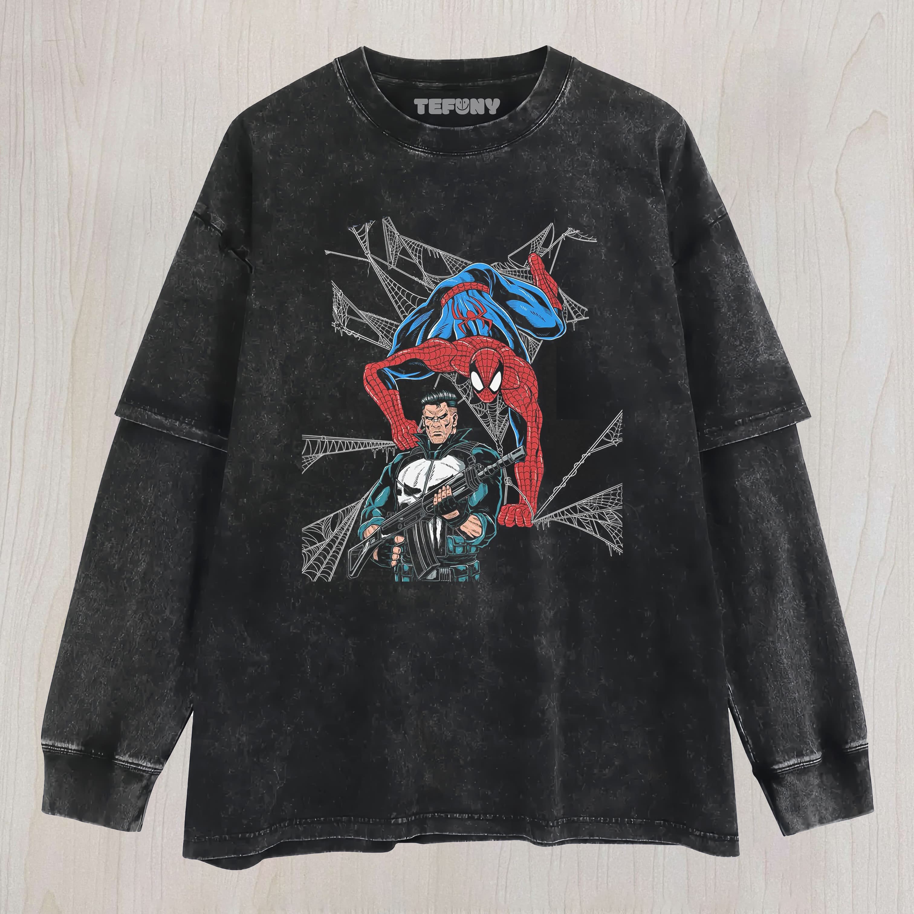 THE PUNISHER V7 LAYERED LONG SLEEVE