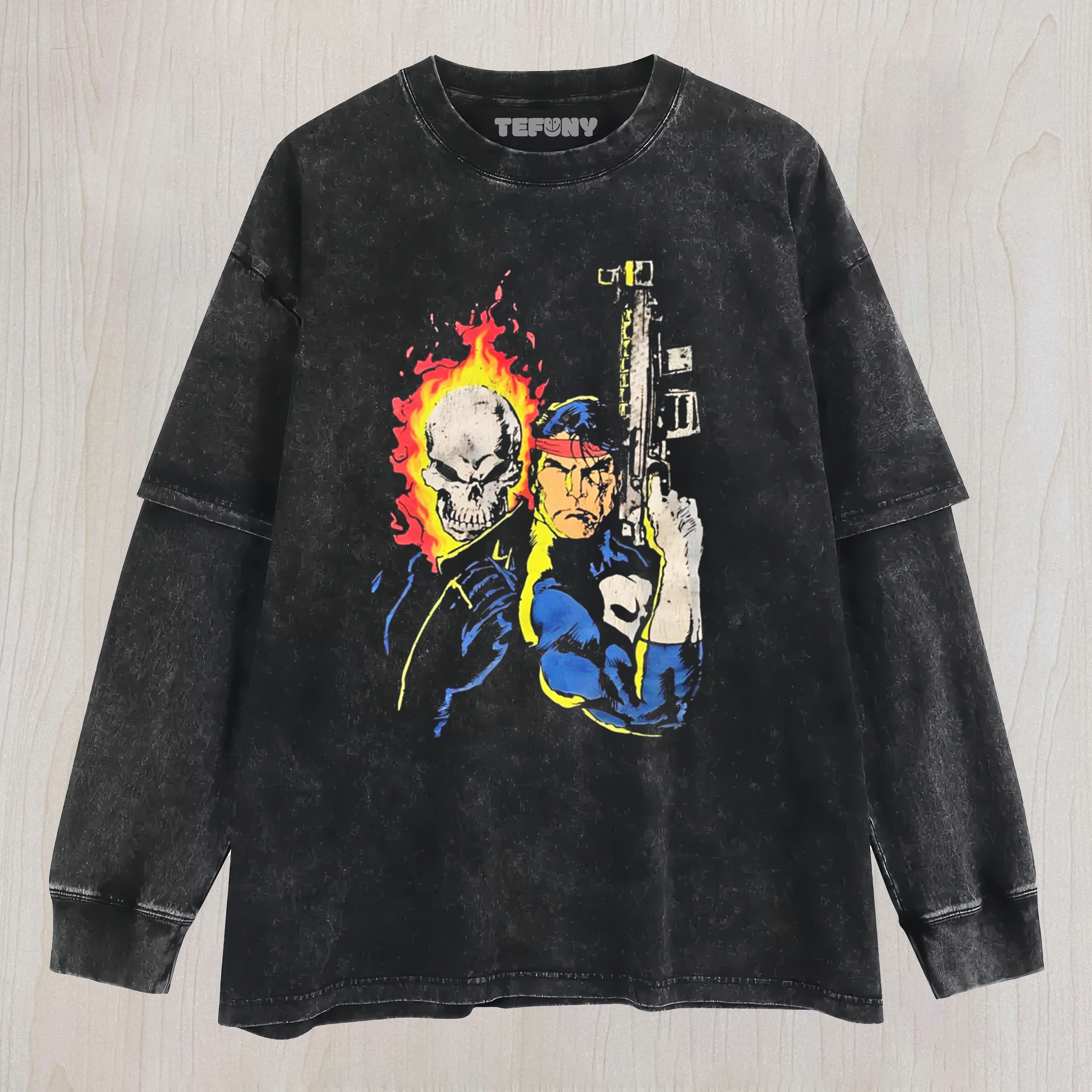 THE PUNISHER V9 LAYERED LONG SLEEVE