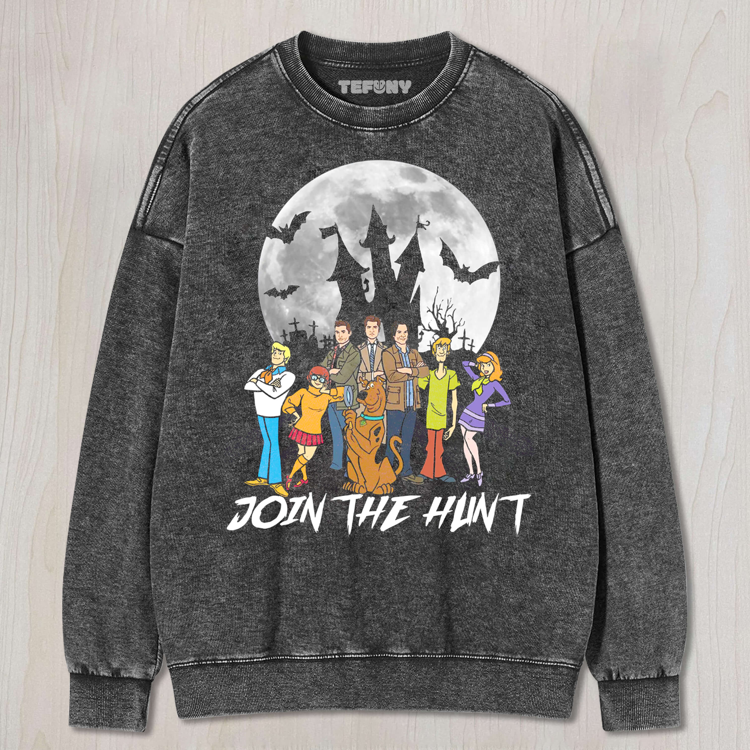 THE SCOOBY-DOO SHOW IN MOONLIGHT T-SHIRT