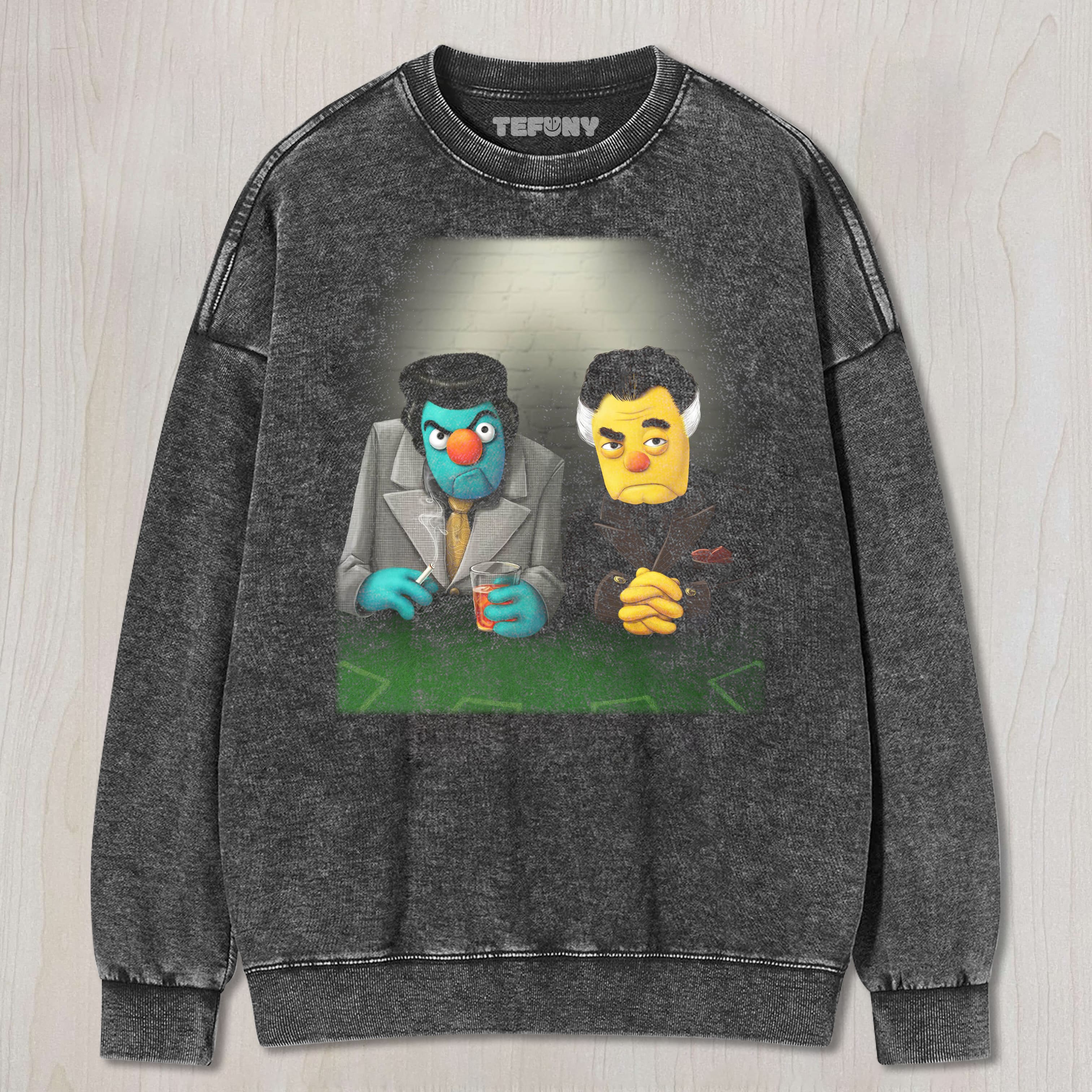 THE SOPRANOS CARTOON UNISEX TEE, TANK TOP, LAYERED LS, SWEATSHIRT & HOODIE