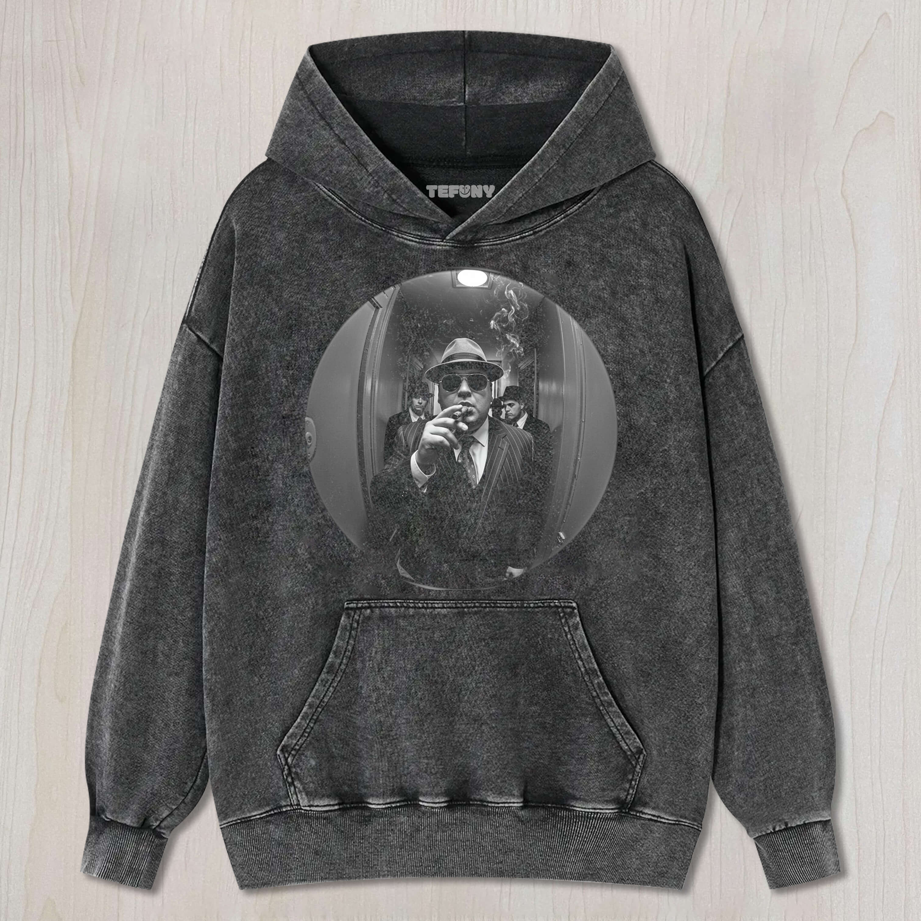 THE SOPRANOS TONY IS SMOKING TEE & SWEAT & HOOD