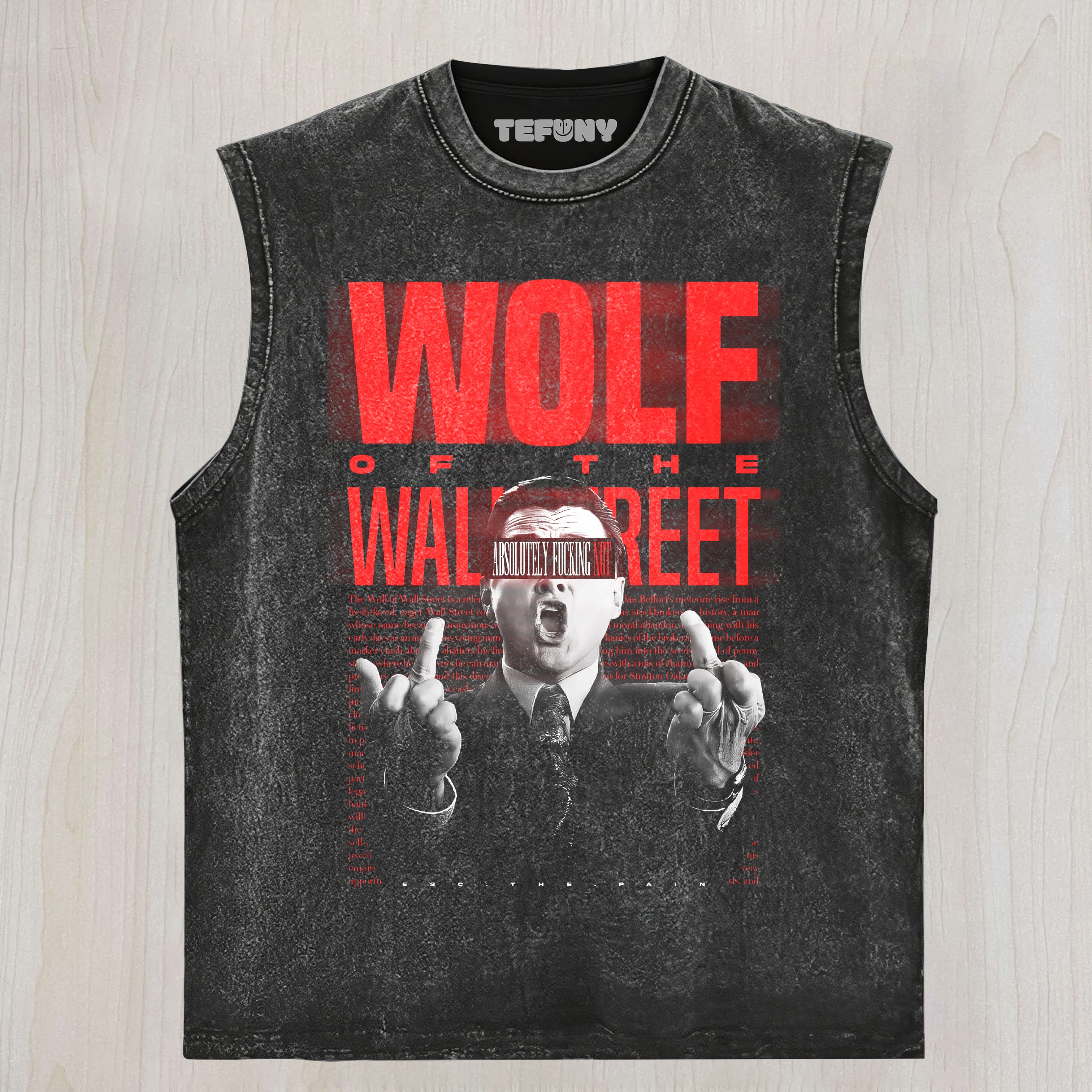 THE WOLF OF WALL STREET DE TANK TOP