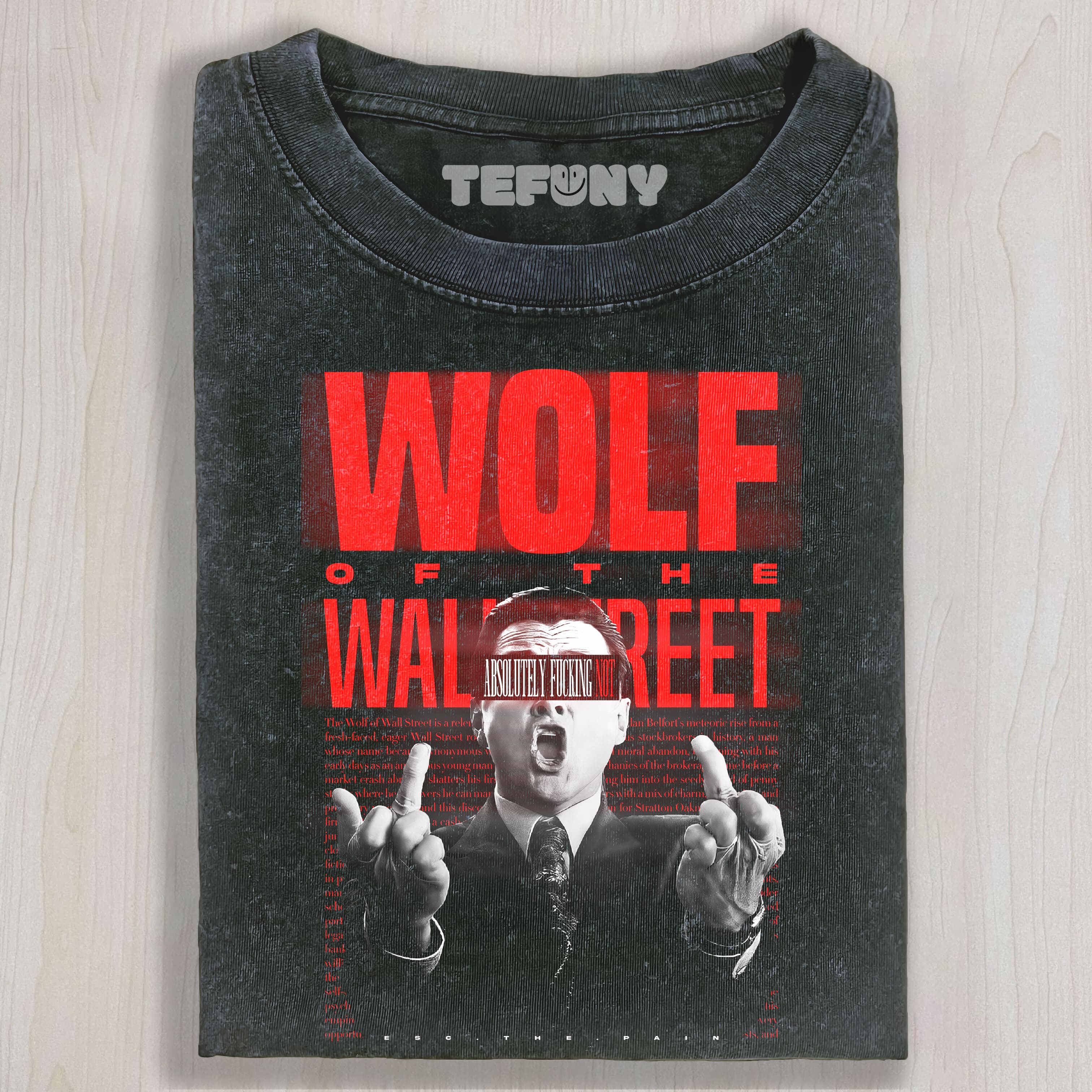 THE WOLF OF WALL STREET DE TEE & SWEAT & HOOD