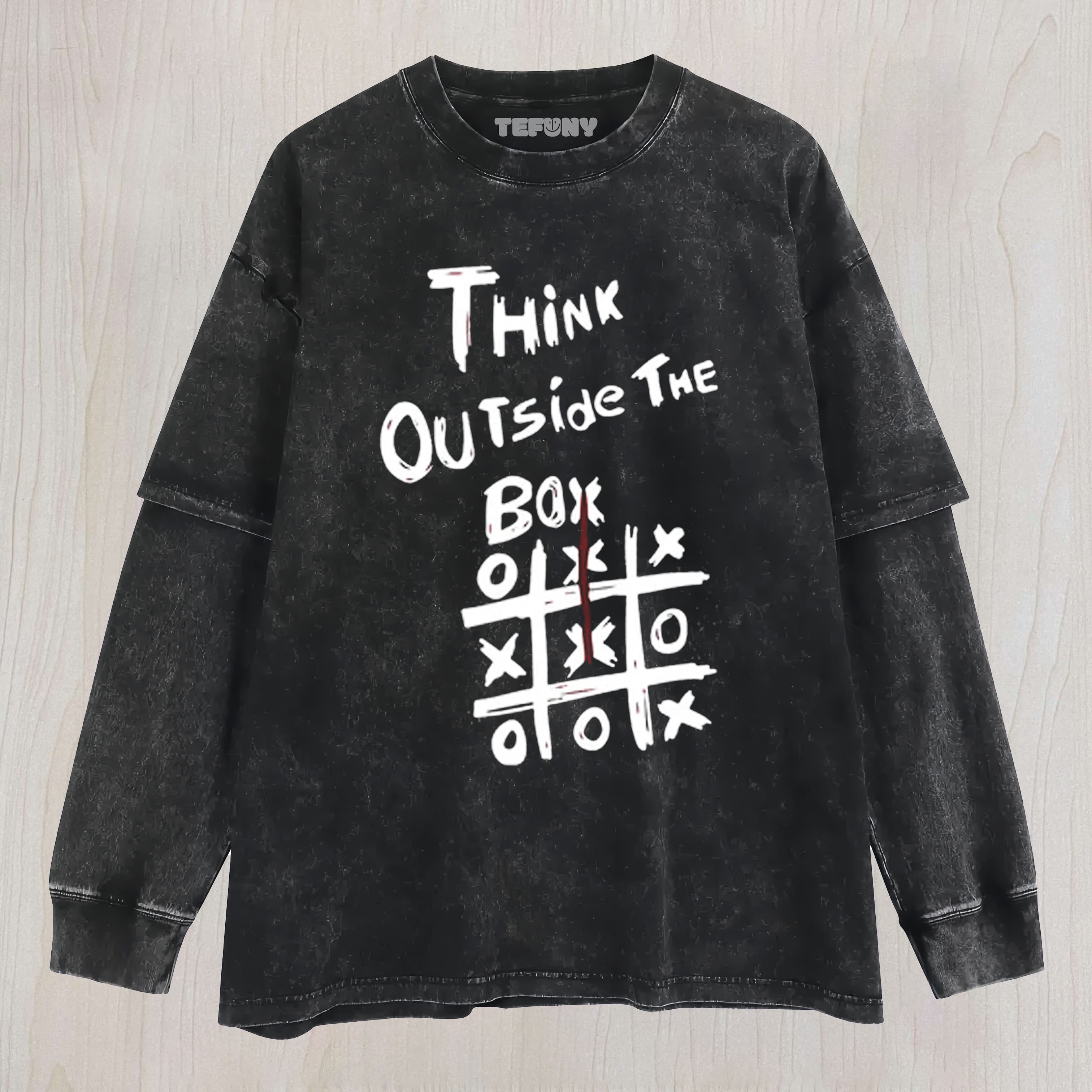 THINK OUTSIDE BOX LAYERED LONG SLEEVE