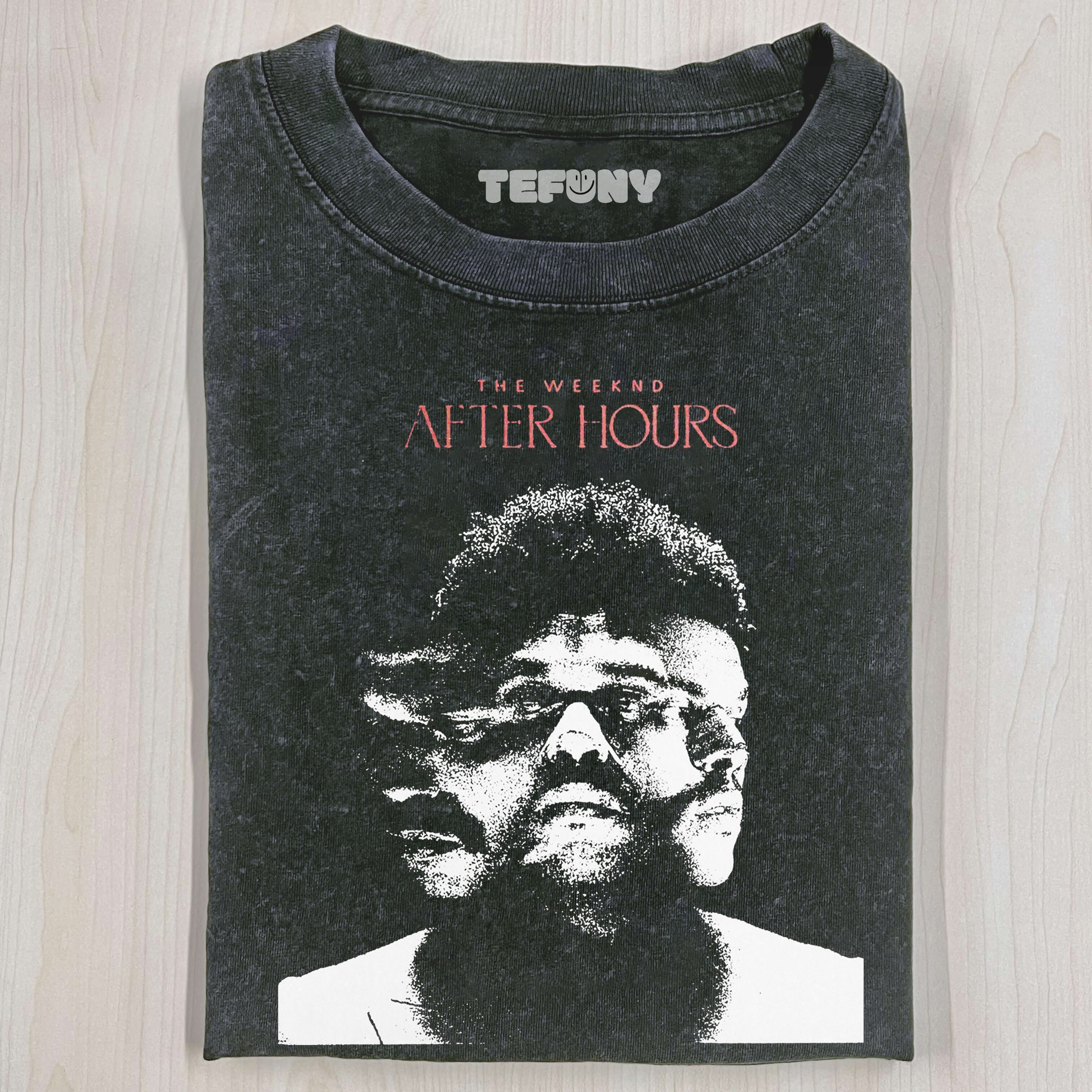 THREE FACES OF THE WEEKND T-SHIRT