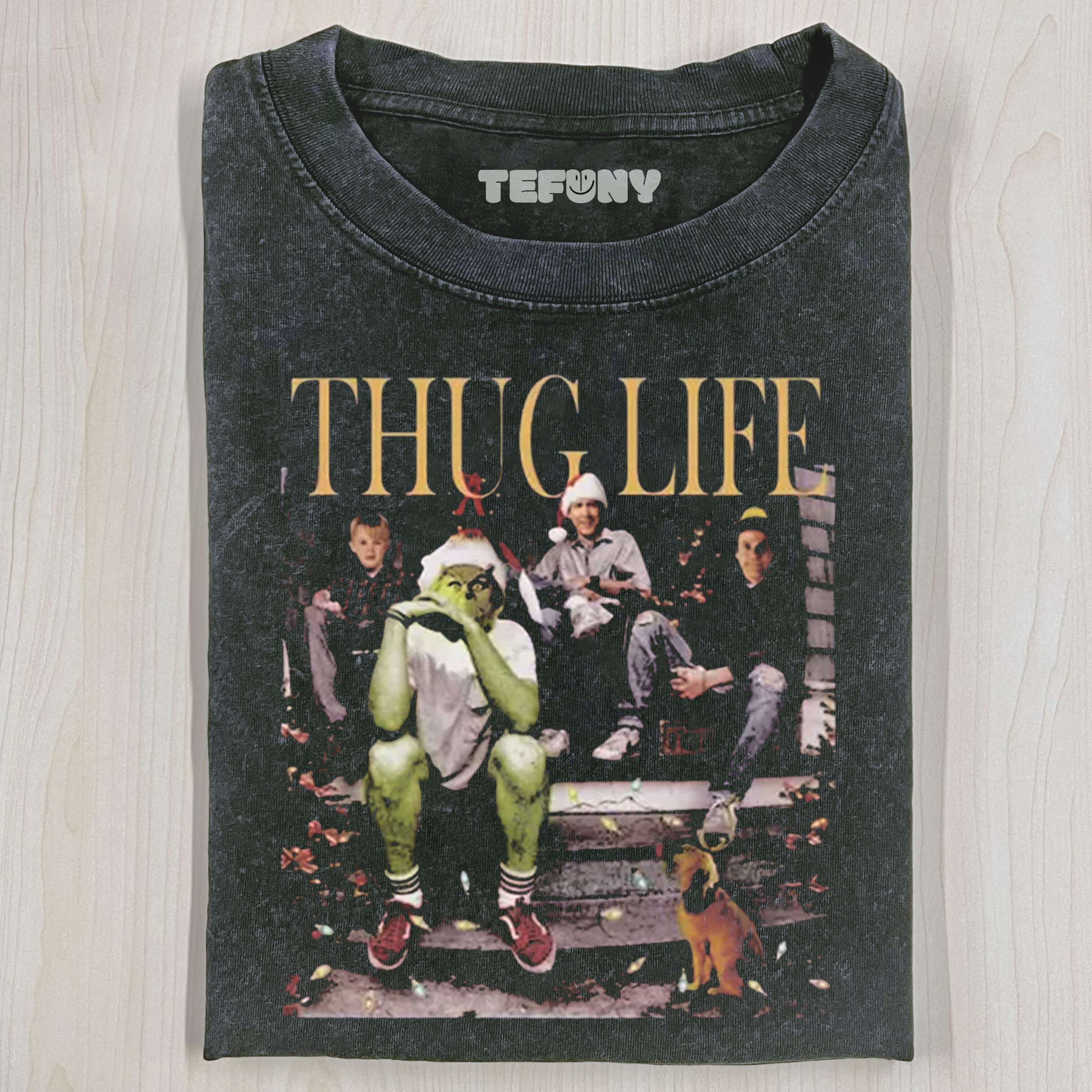 THUG LIFE CHRISTMAS T-SHIRT