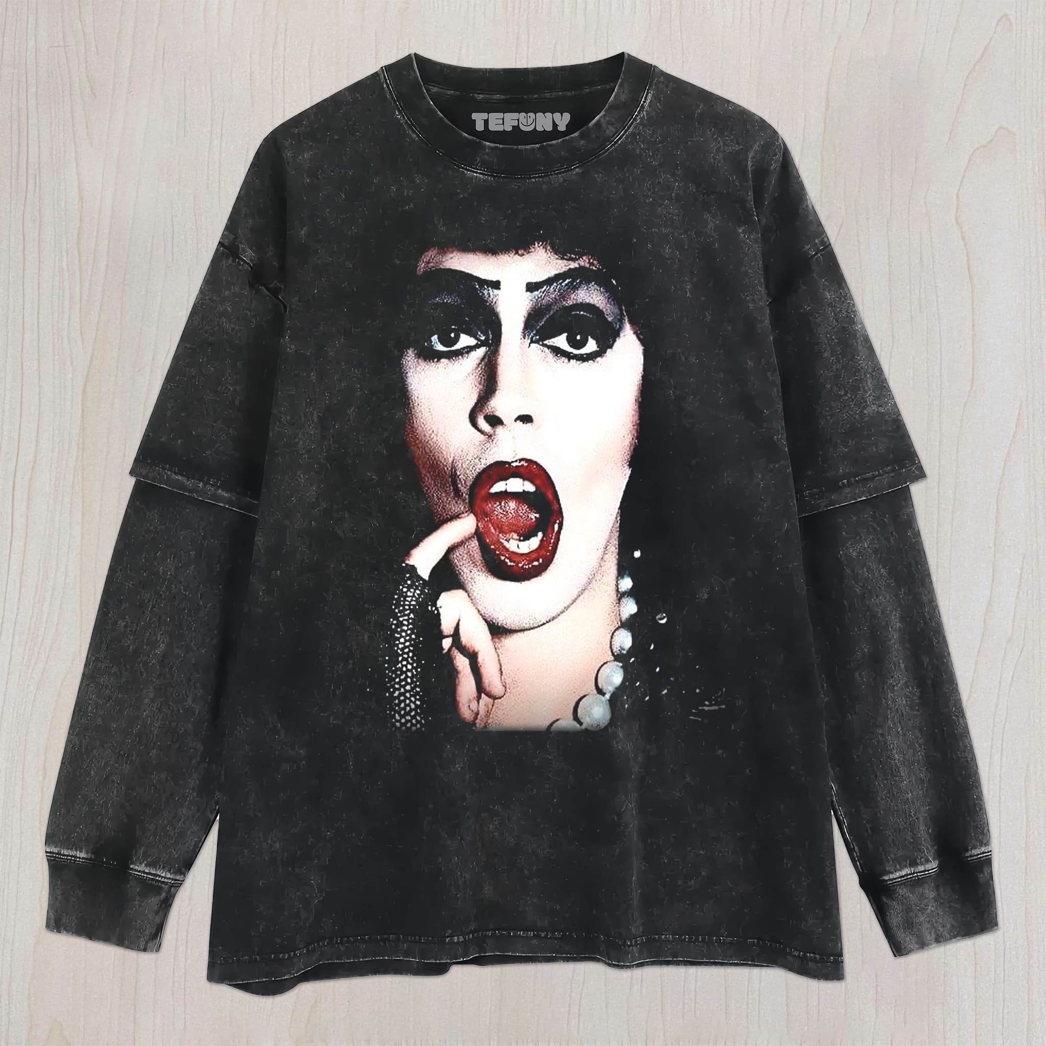 TIM-CURRY UNISEX TEE, TANK TOP, LAYERED LS, SWEATSHIRT & HOODIE