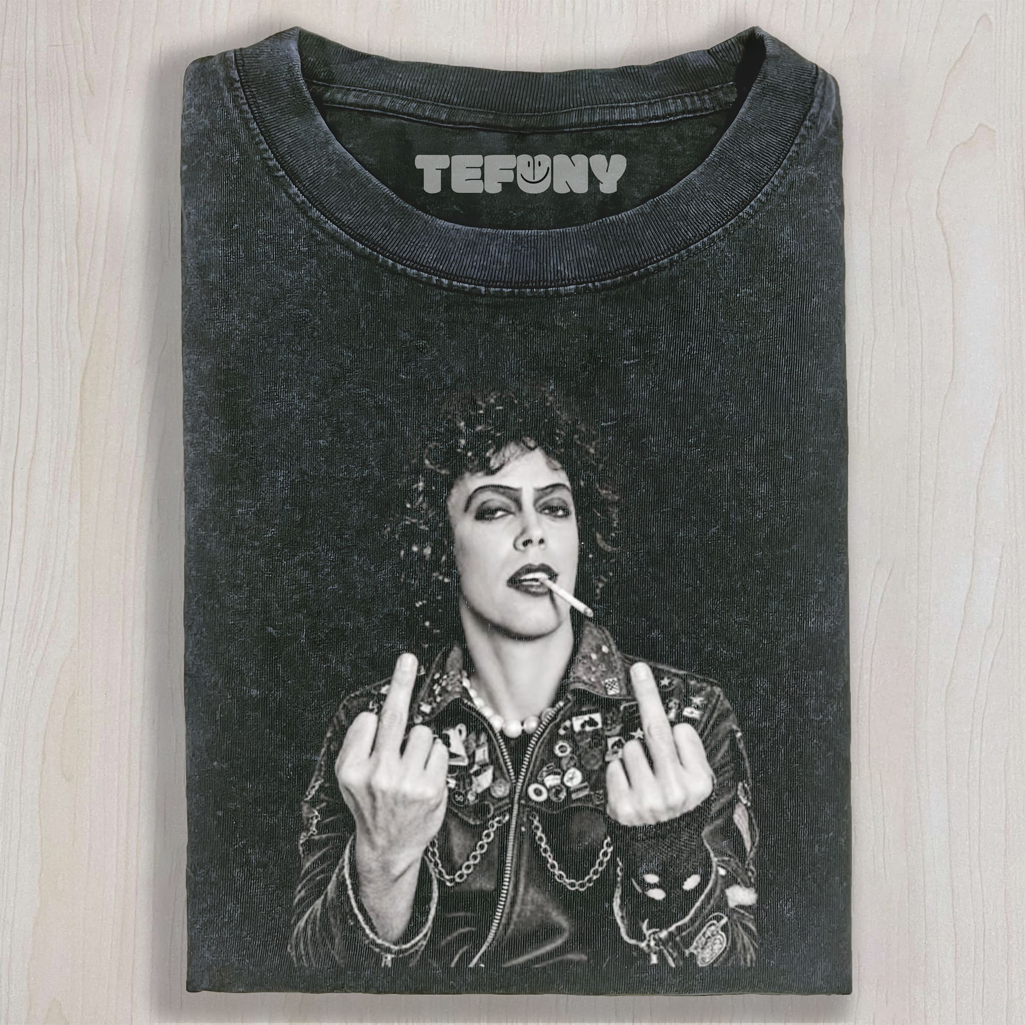 TIM CURRY ROCKY-HORROR UNISEX TEE, TANK TOP, LAYERED LS, SWEATSHIRT & HOODIE