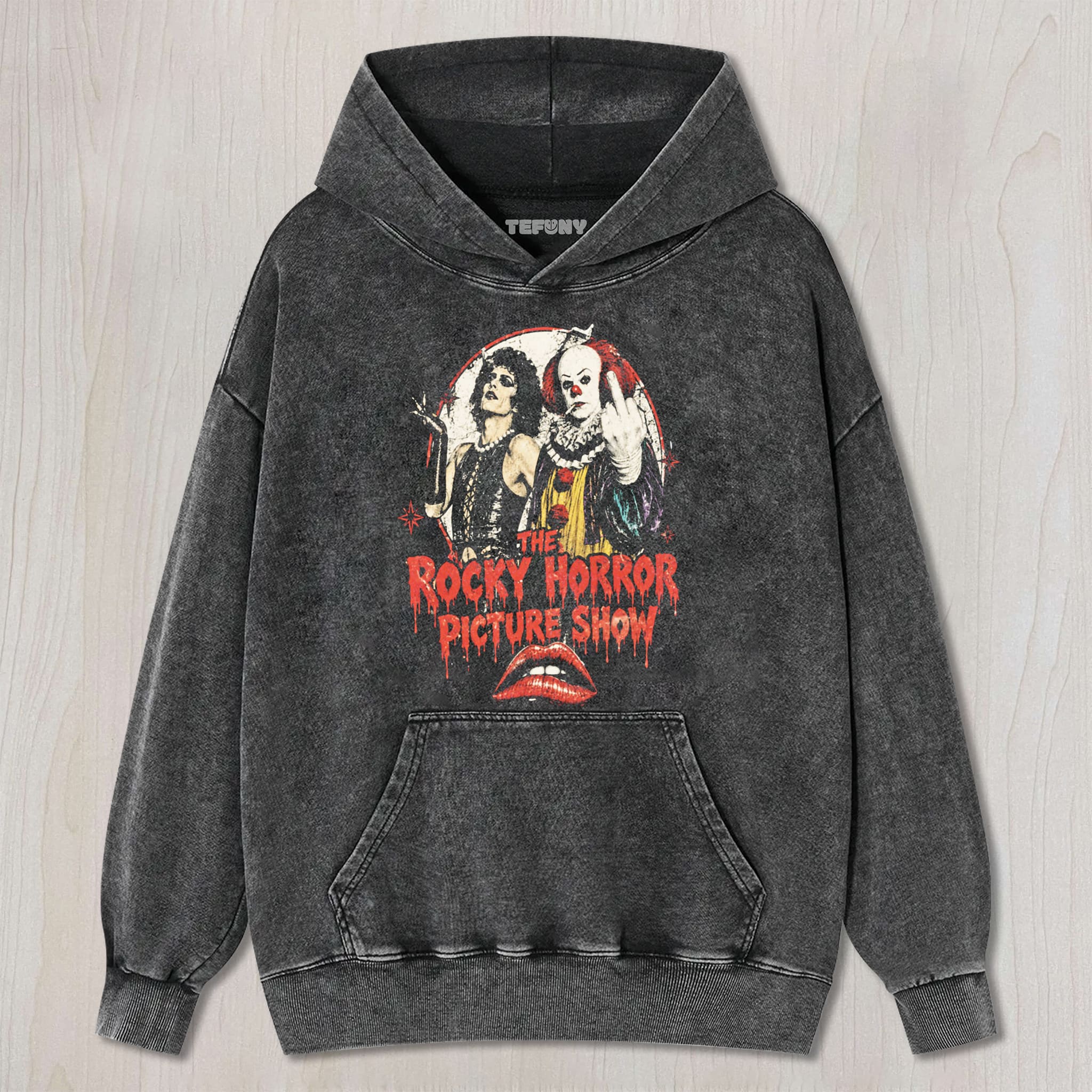 TIM CURRY ROCKY-HORROR V2 UNISEX TEE, TANK TOP, LAYERED LS, SWEATSHIRT & HOODIE