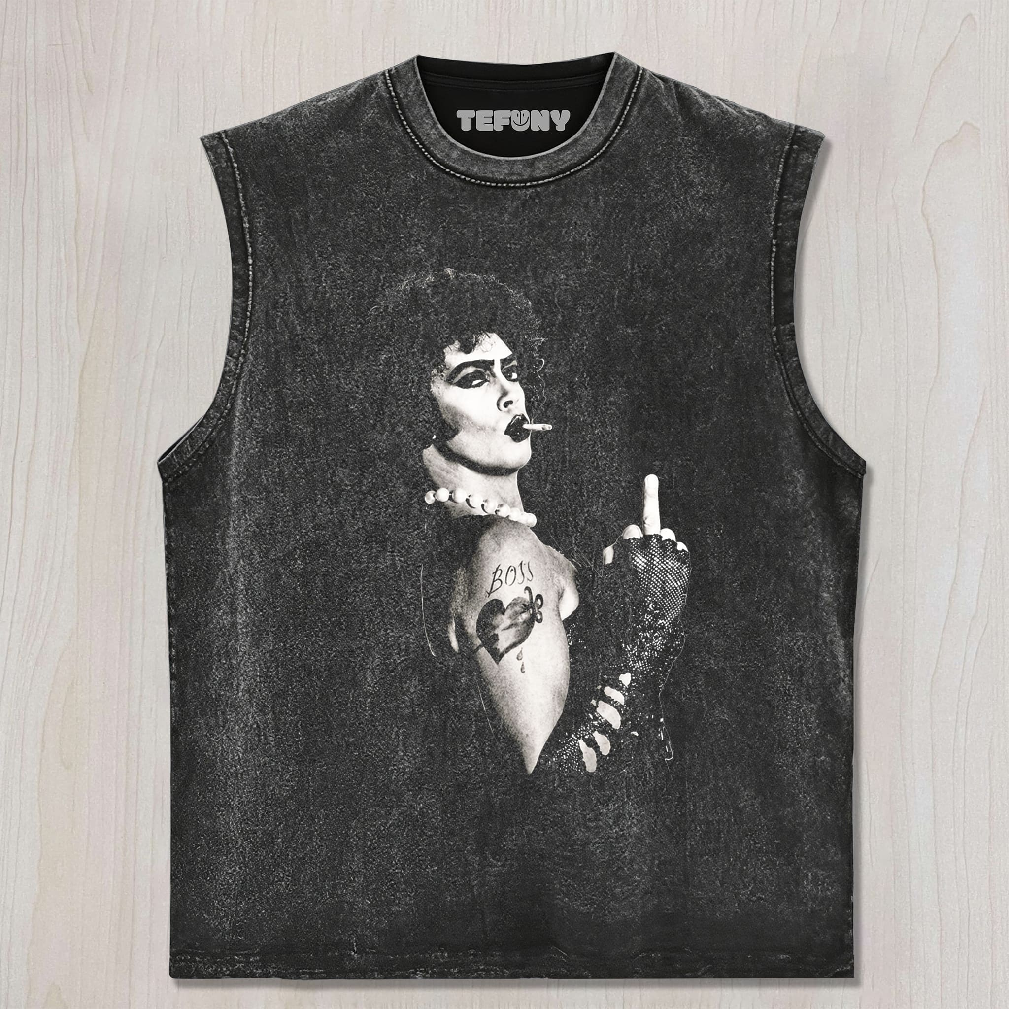 TIM CURRY ROCKY-HORROR V5 UNISEX TEE, TANK TOP, LAYERED LS, SWEATSHIRT & HOODIE