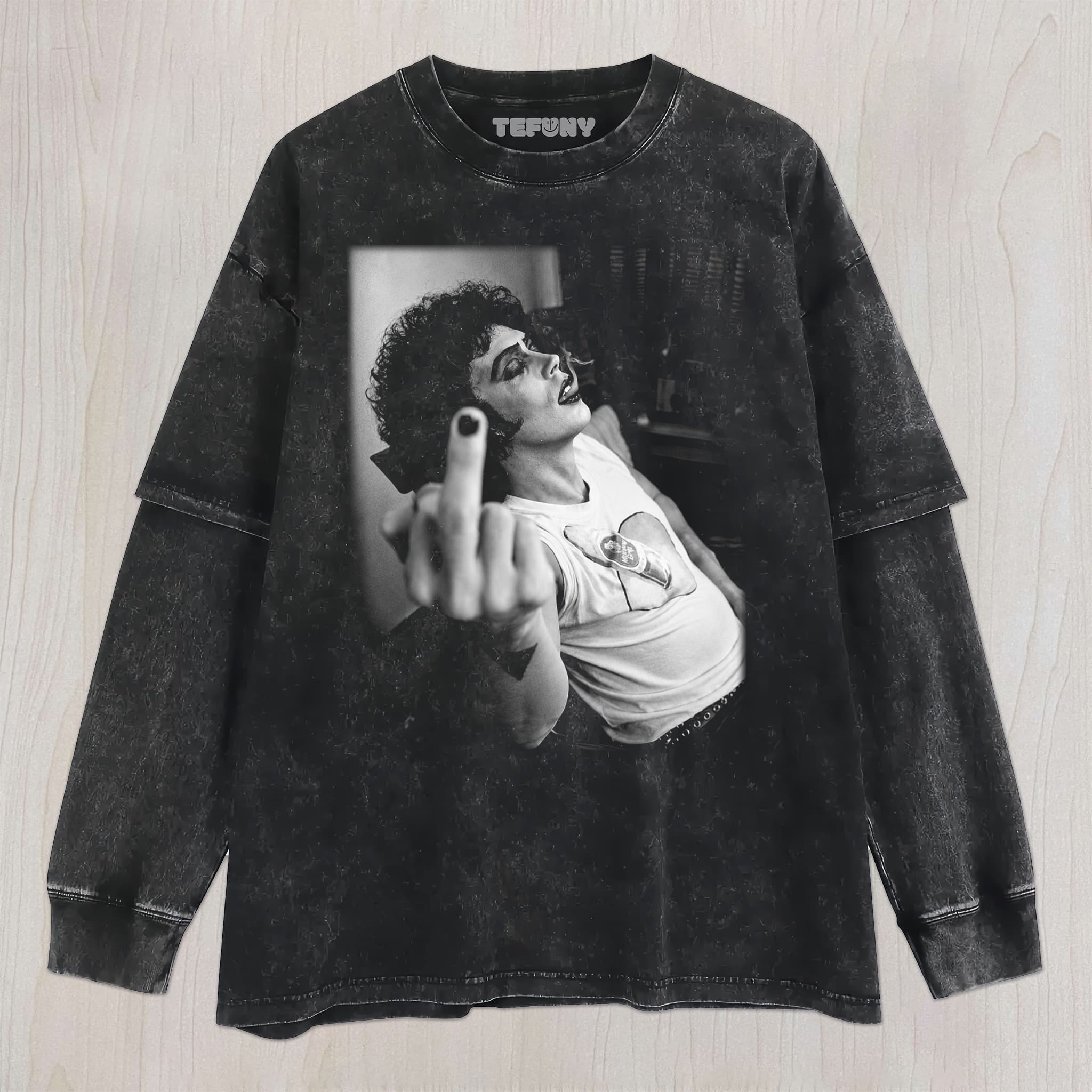 TIM CURRY V4 UNISEX TEE, TANK TOP, LAYERED LS, SWEATSHIRT & HOODIE