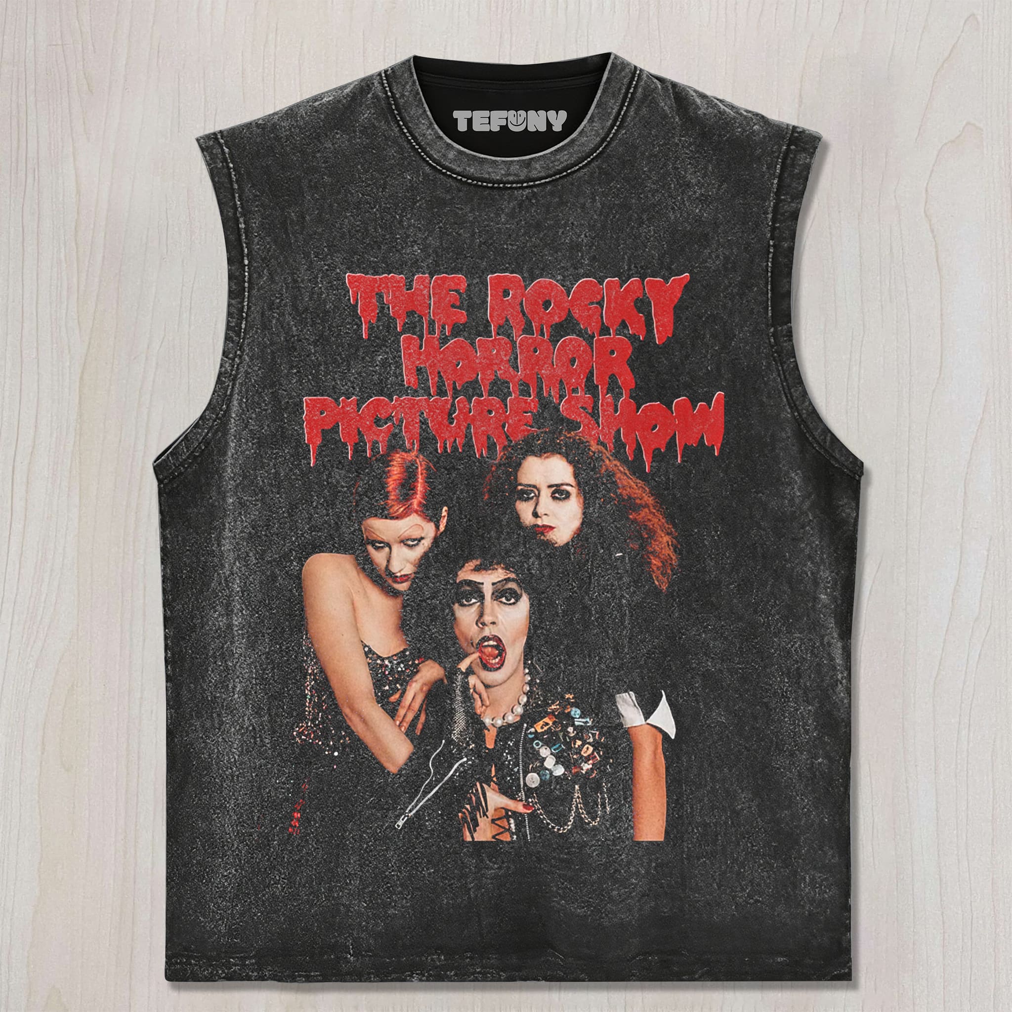 TIM CURRY V6 UNISEX TEE, TANK TOP, LAYERED LS, SWEATSHIRT & HOODIE