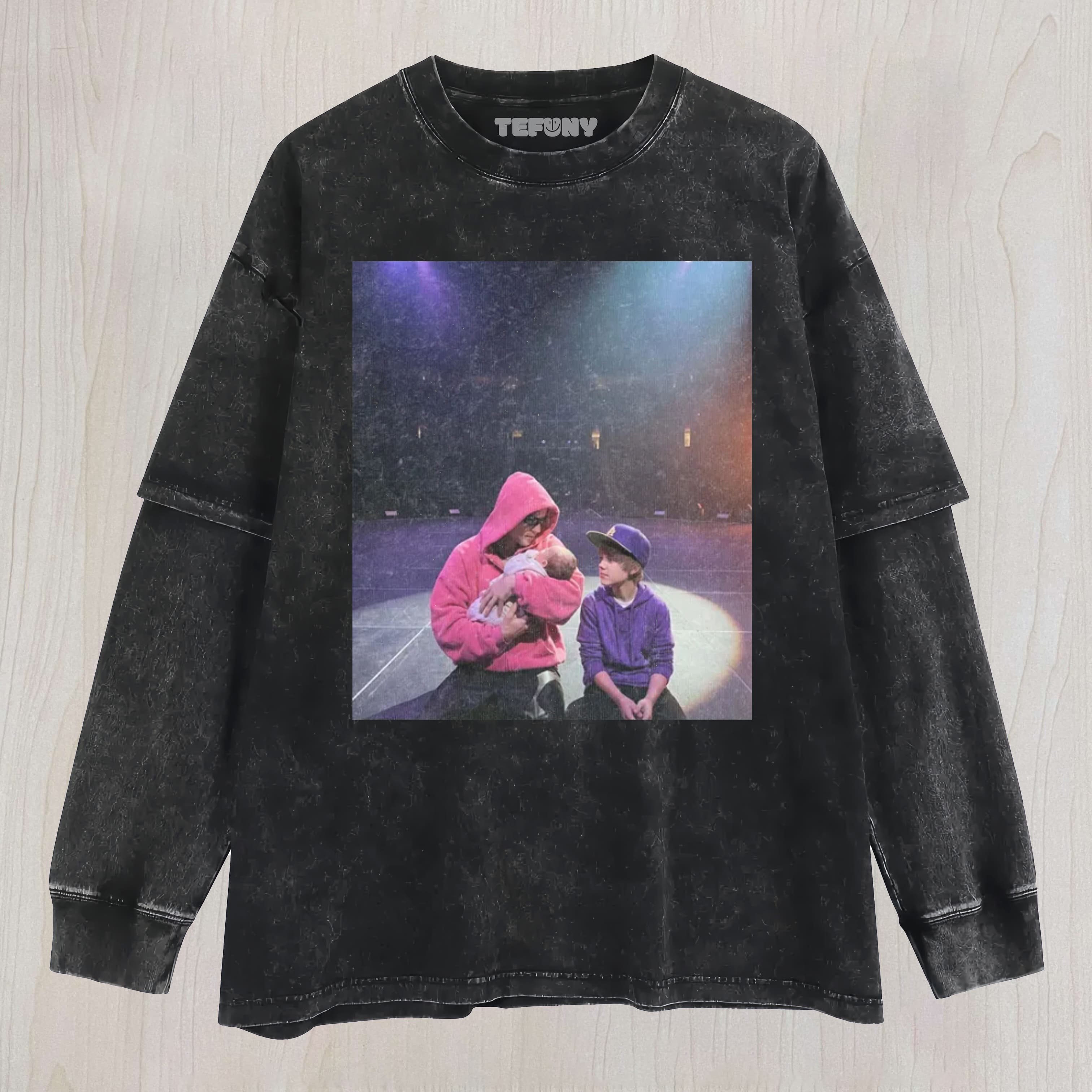 TIME ON STAGE FIGHTER UNISEX TEE, TANK TOP, LAYERED LS, SWEATSHIRT & HOODIE