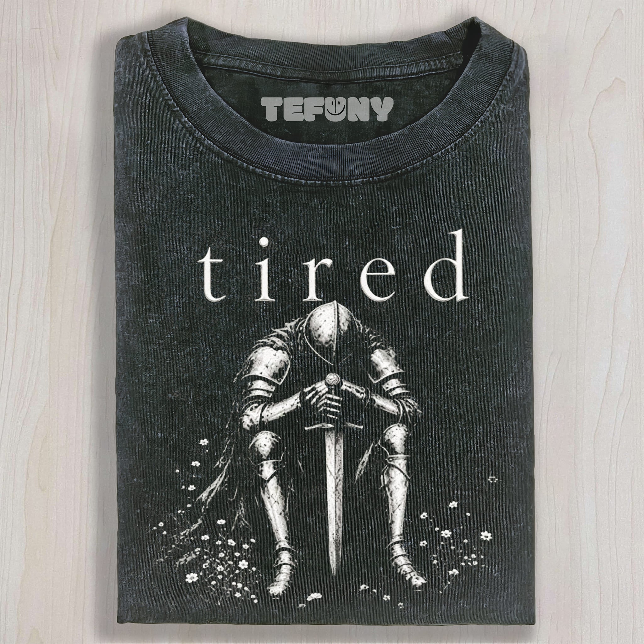 TIRED KNIGHT UNISEX TEE, TANK TOP, LAYERED LS, SWEATSHIRT & HOODIE