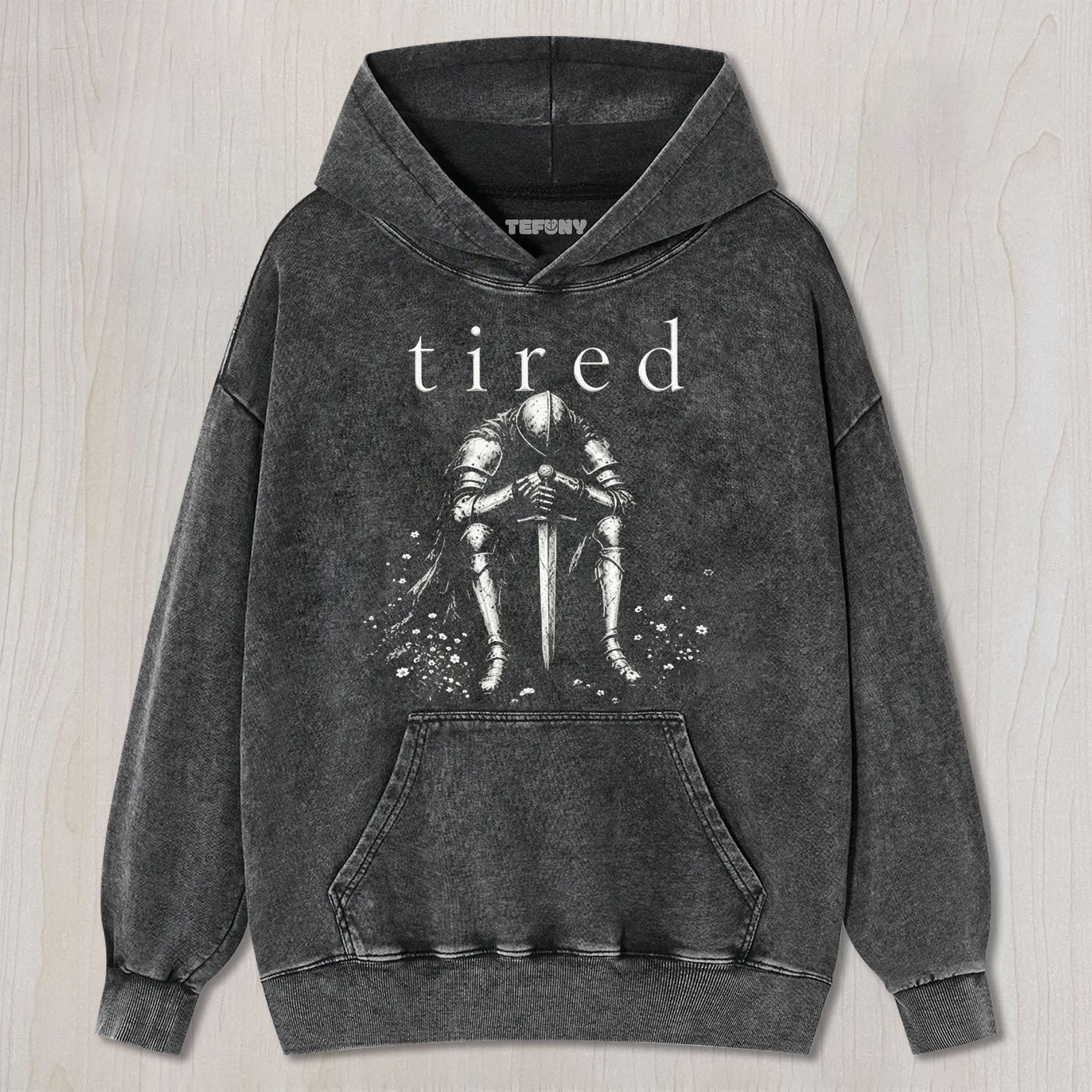 TIRED KNIGHT UNISEX TEE, TANK TOP, LAYERED LS, SWEATSHIRT & HOODIE
