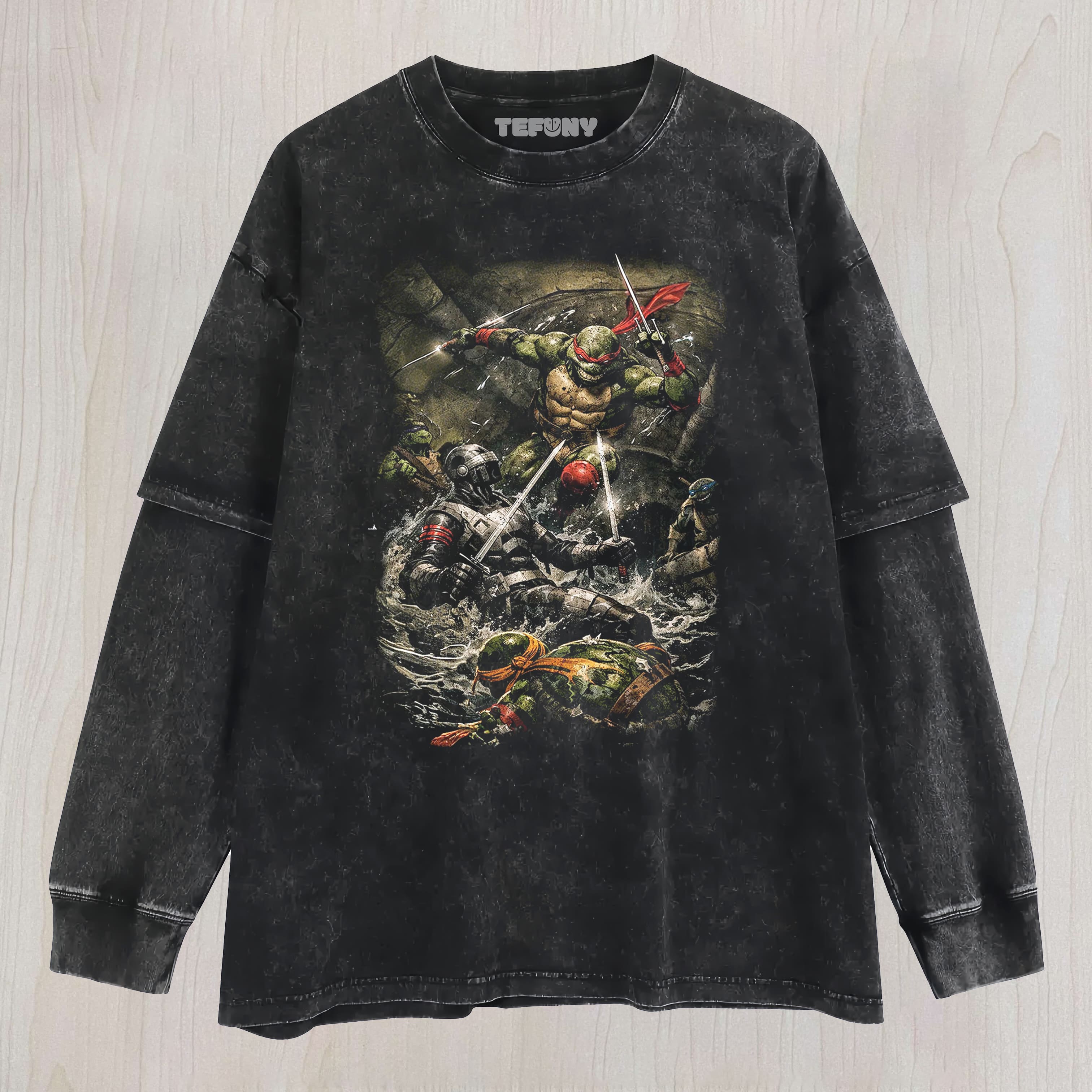 TMNT CLASSIC UNISEX TEE, TANK TOP, LAYERED LS, SWEATSHIRT & HOODIE