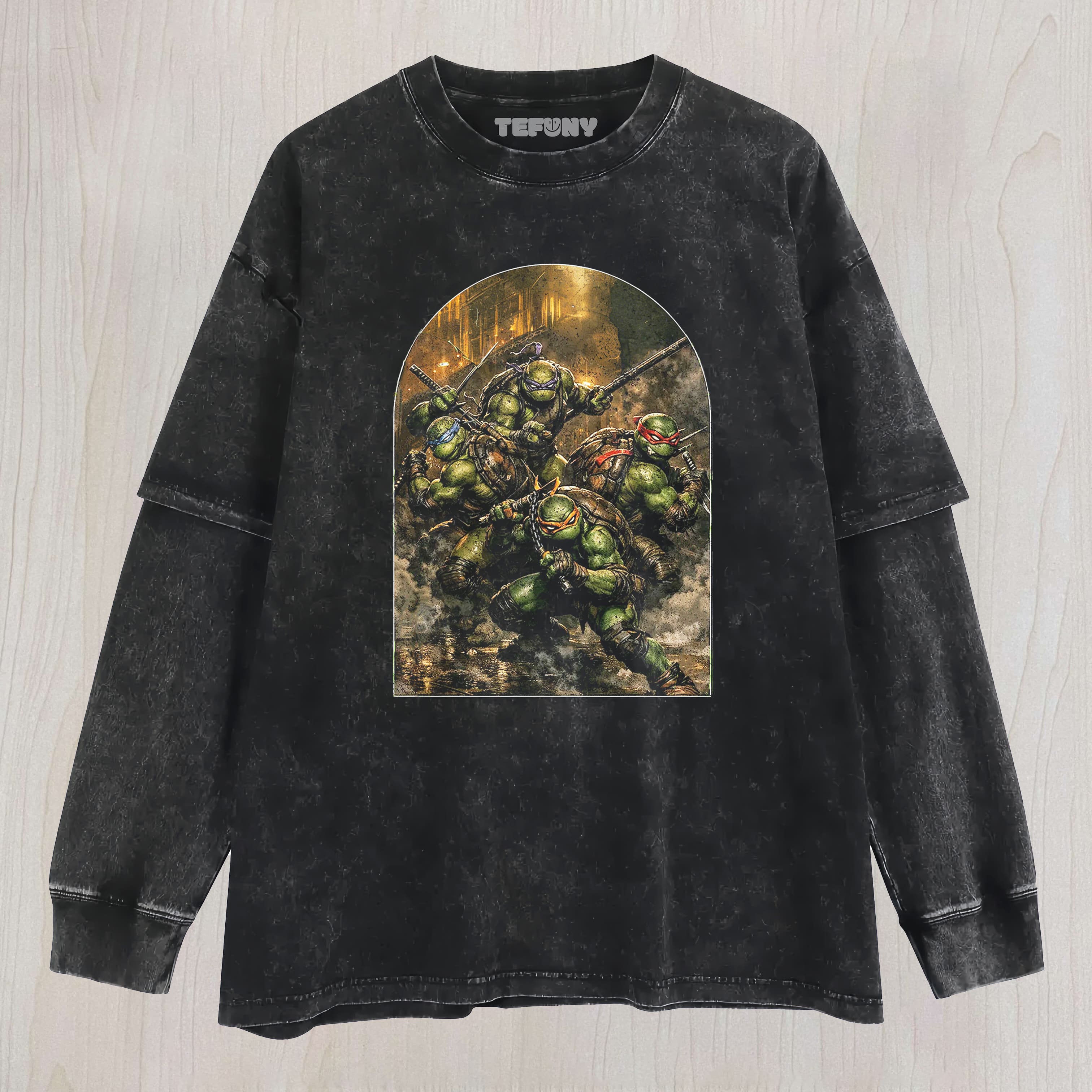TMNT CLASSIC V4 UNISEX TEE, TANK TOP, LAYERED LS, SWEATSHIRT & HOODIE