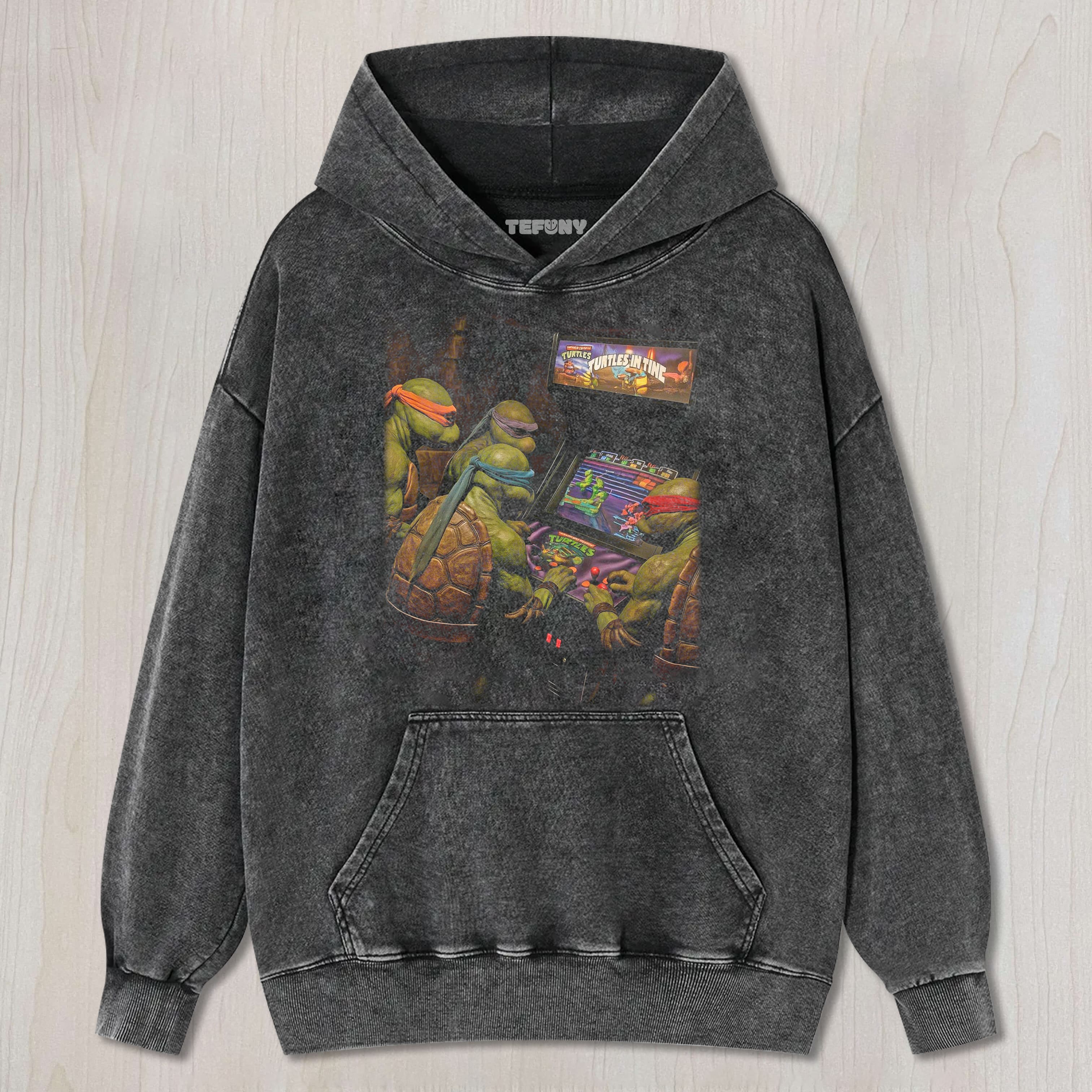 TMNT RETRO GAME UNISEX TEE, TANK TOP, LAYERED LS, SWEATSHIRT & HOODIE