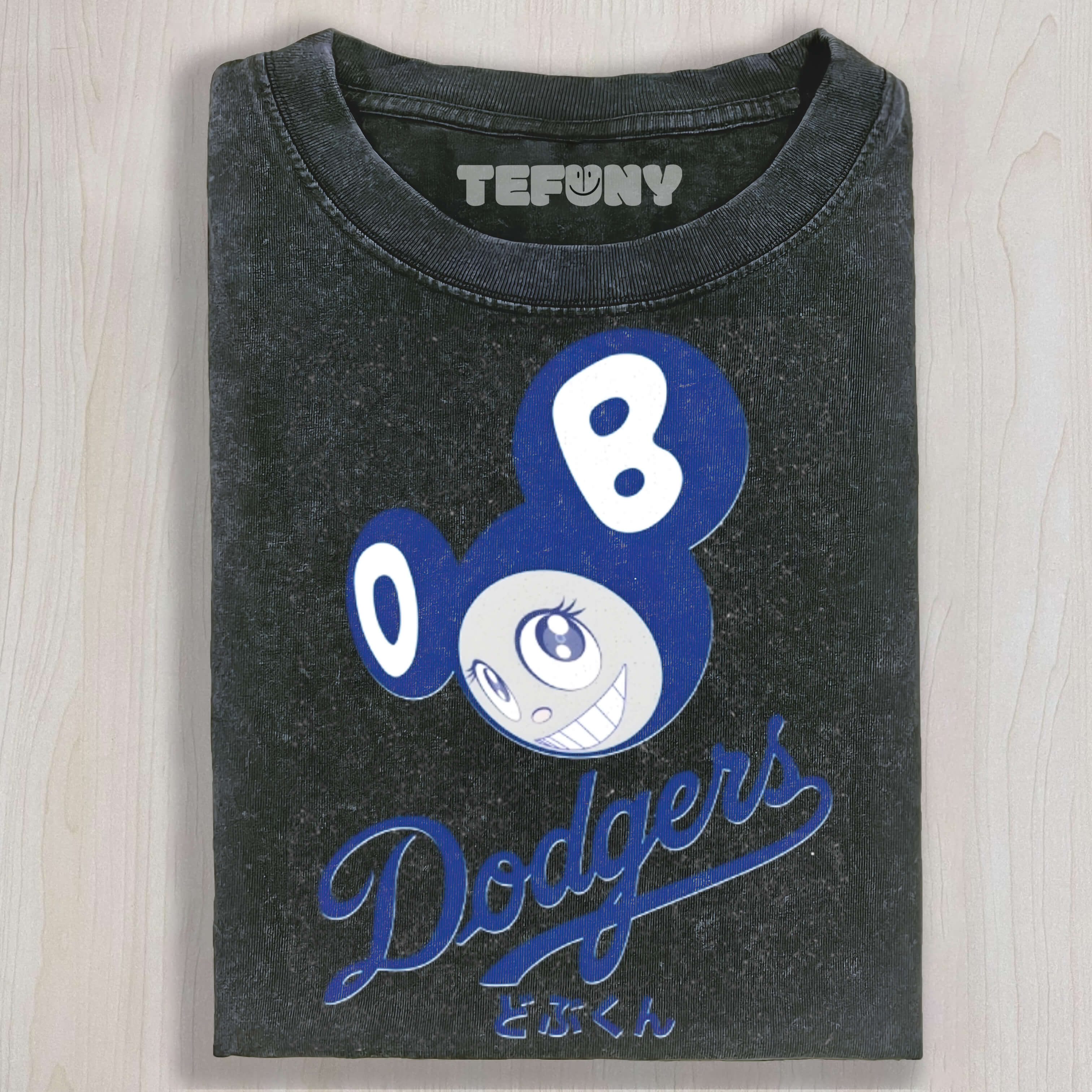 TM BLUE CAT VINTAGE WASH TEE & SWEAT & HOOD