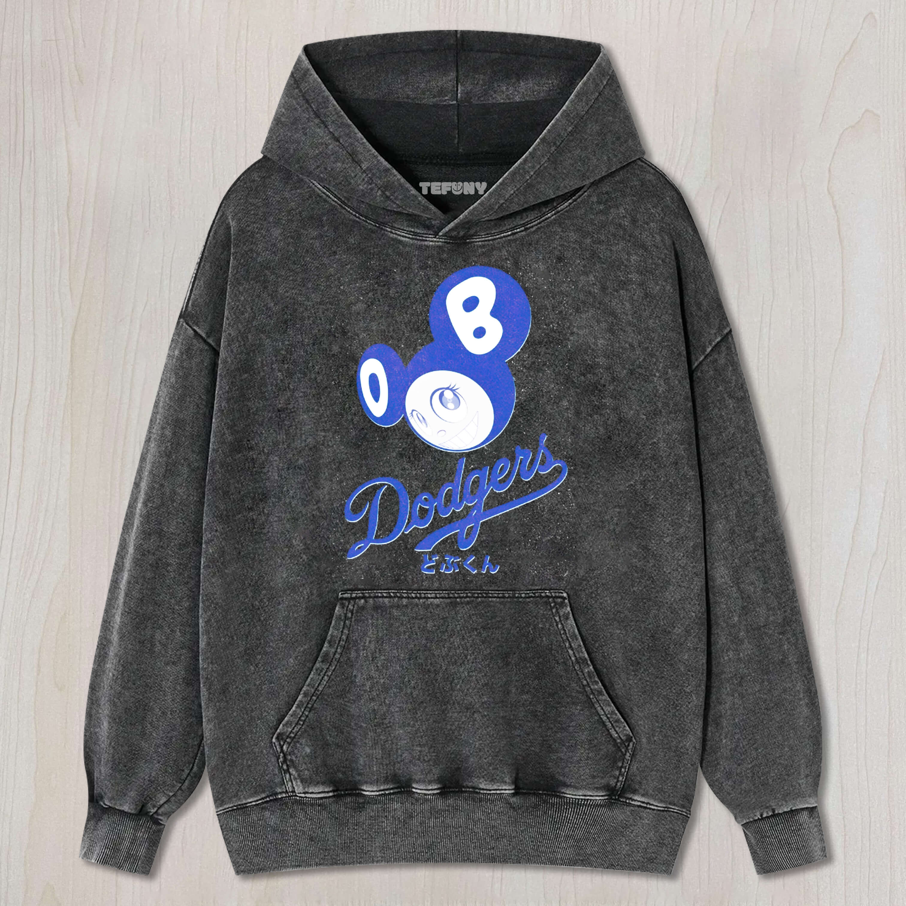 TM BLUE CAT VINTAGE WASH TEE & SWEAT & HOOD