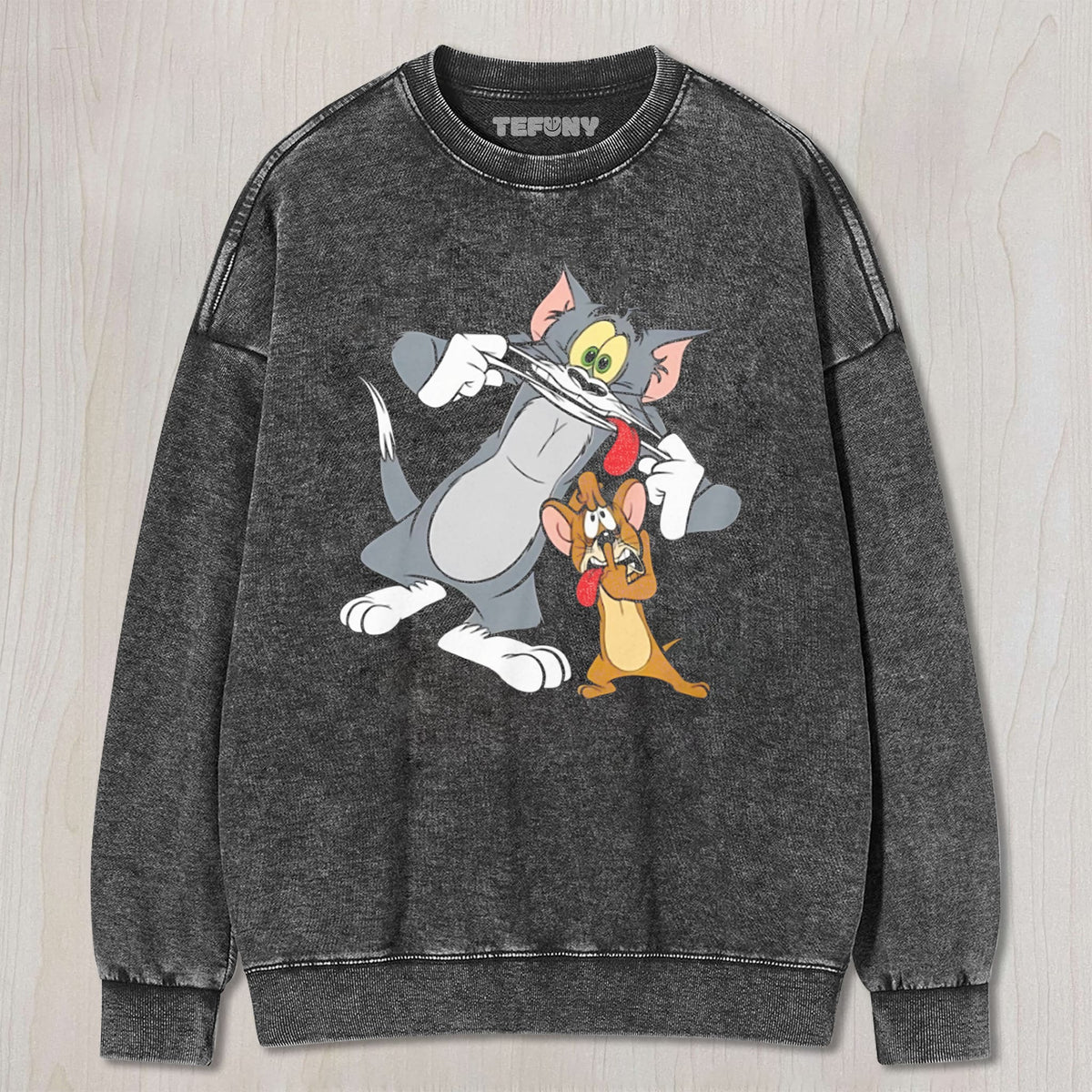 TOM & JERRY SILLY EXPRESSIONS UNISEX TEE, TANK TOP, LAYERED LS, SWEATSHIRT & HOODIE